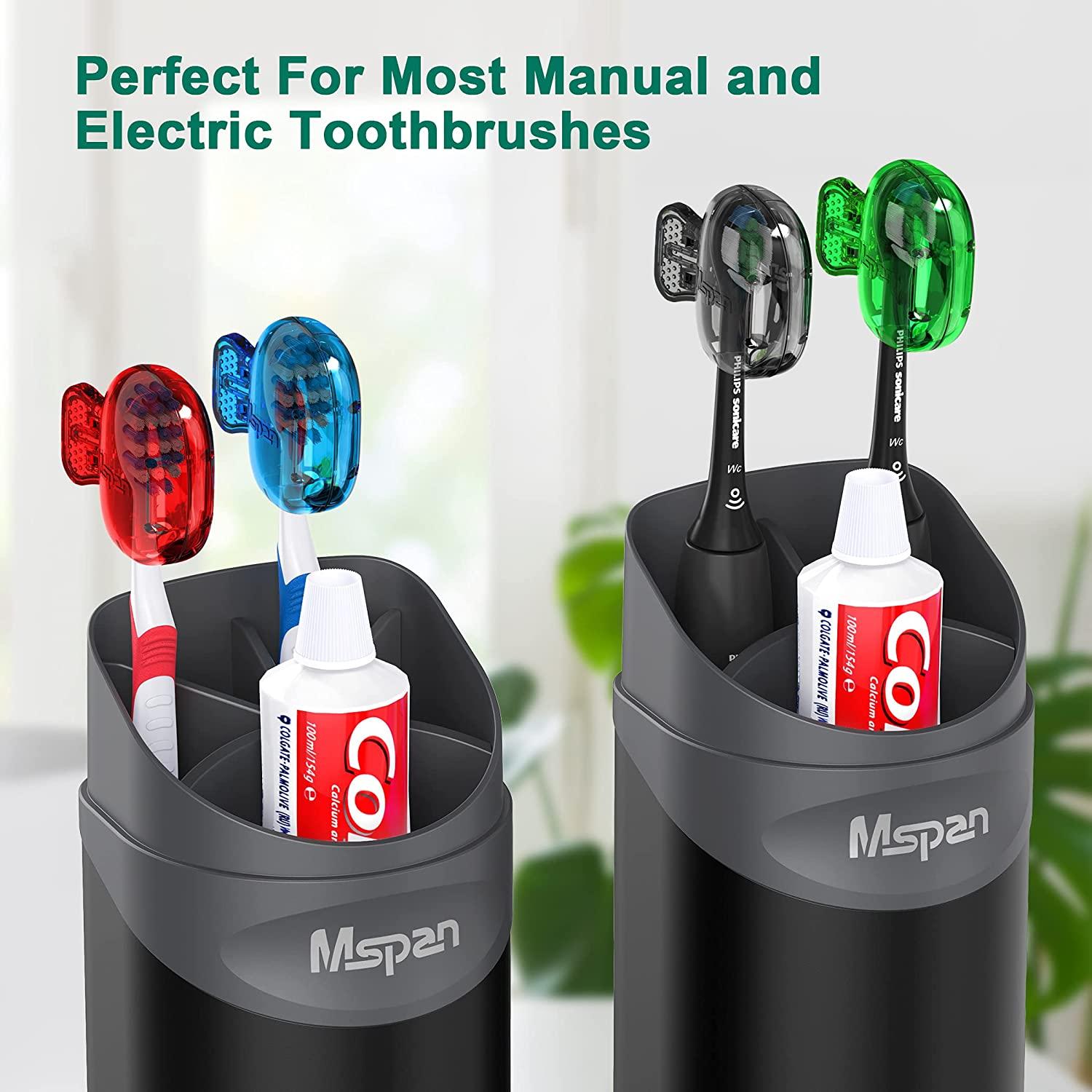 MSPAN Toothbrush Razor Holder for Shower Bathroom Accessories
