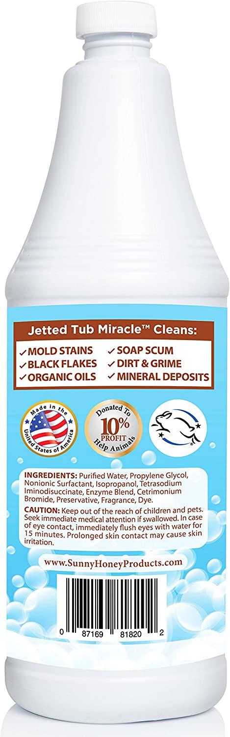 Jetted Tub Miracle - Jacuzzi Tub Jet Cleaner, Whirlpool Bathtub