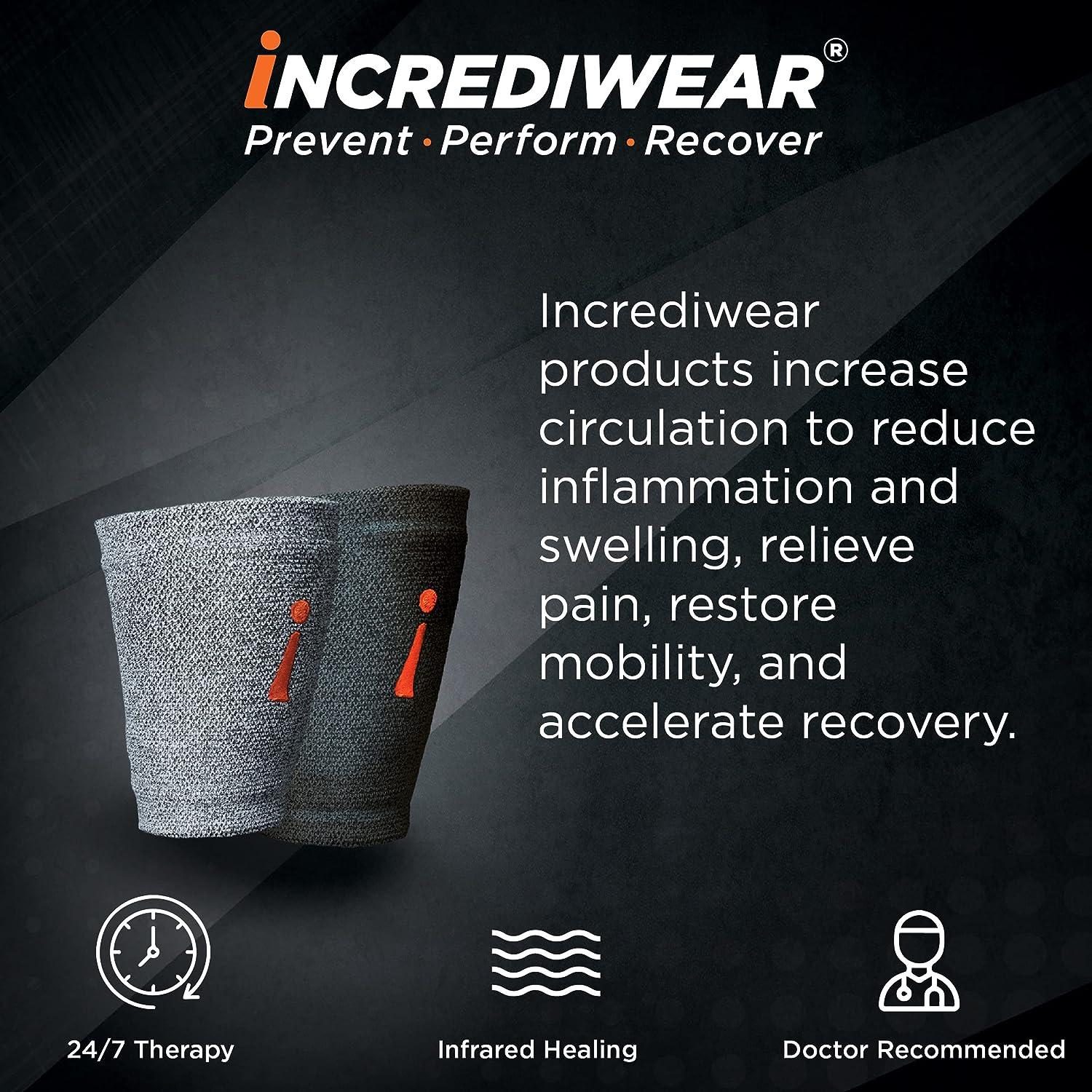 Incrediwear Knee Sleeve – Knee Braces for Knee Pain, Joint Pain Relief,  Swelling, Inflammation Relief, and Circulation, Knee Support for Women and  Men