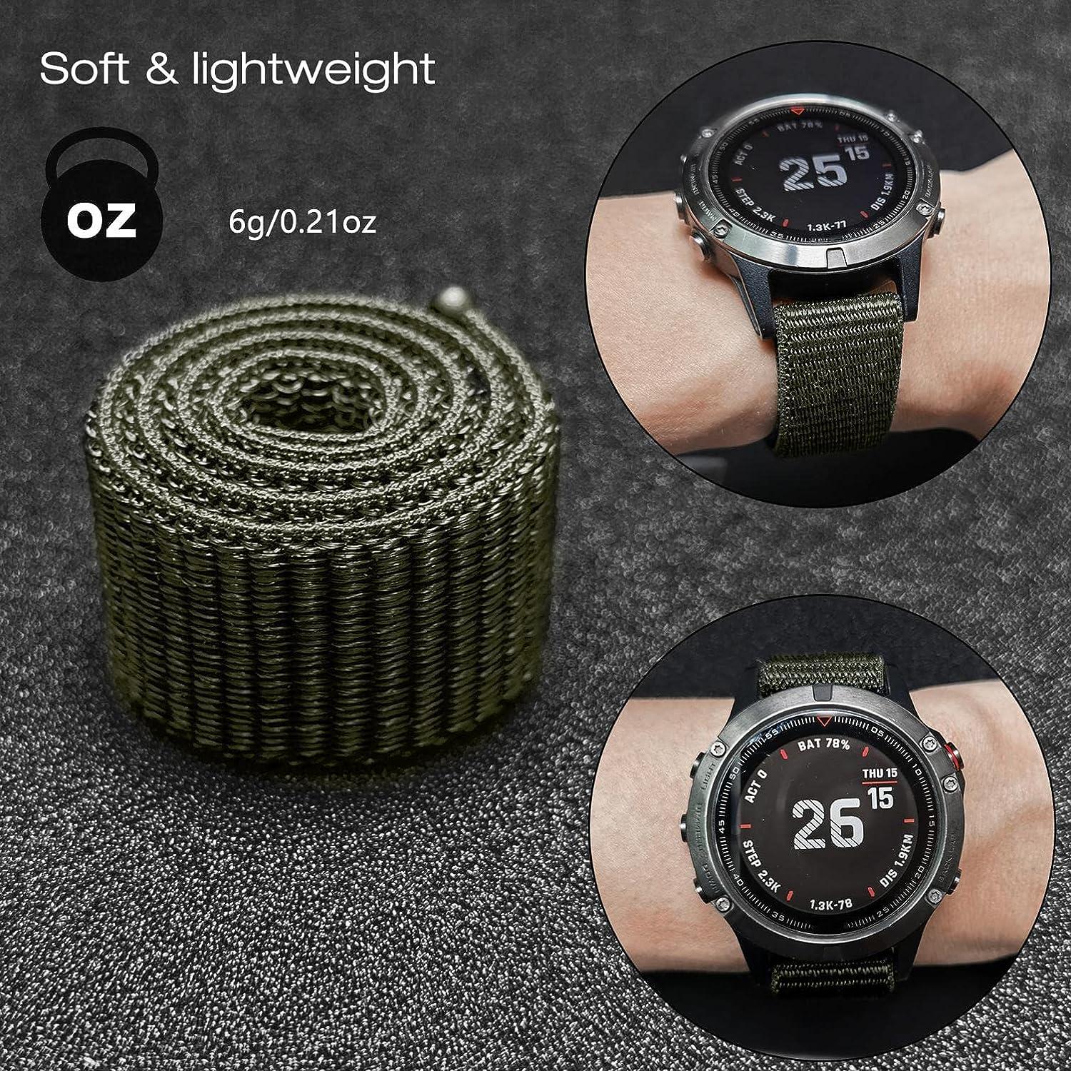 22MM Silicone Strap Wristband Bracelet for Garmin Fenix 7/ EPIX