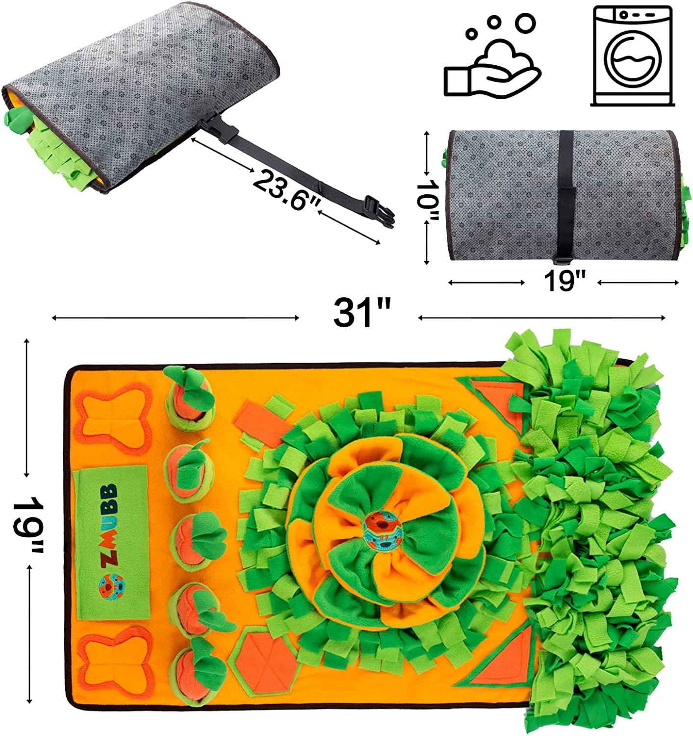 Puzzle Activity Mat Pet Dog Treat Mat for Stress Release, Nose Work Mat for  Slow Feeding Wbb16301 - China Dog Mat and Pet Mat price