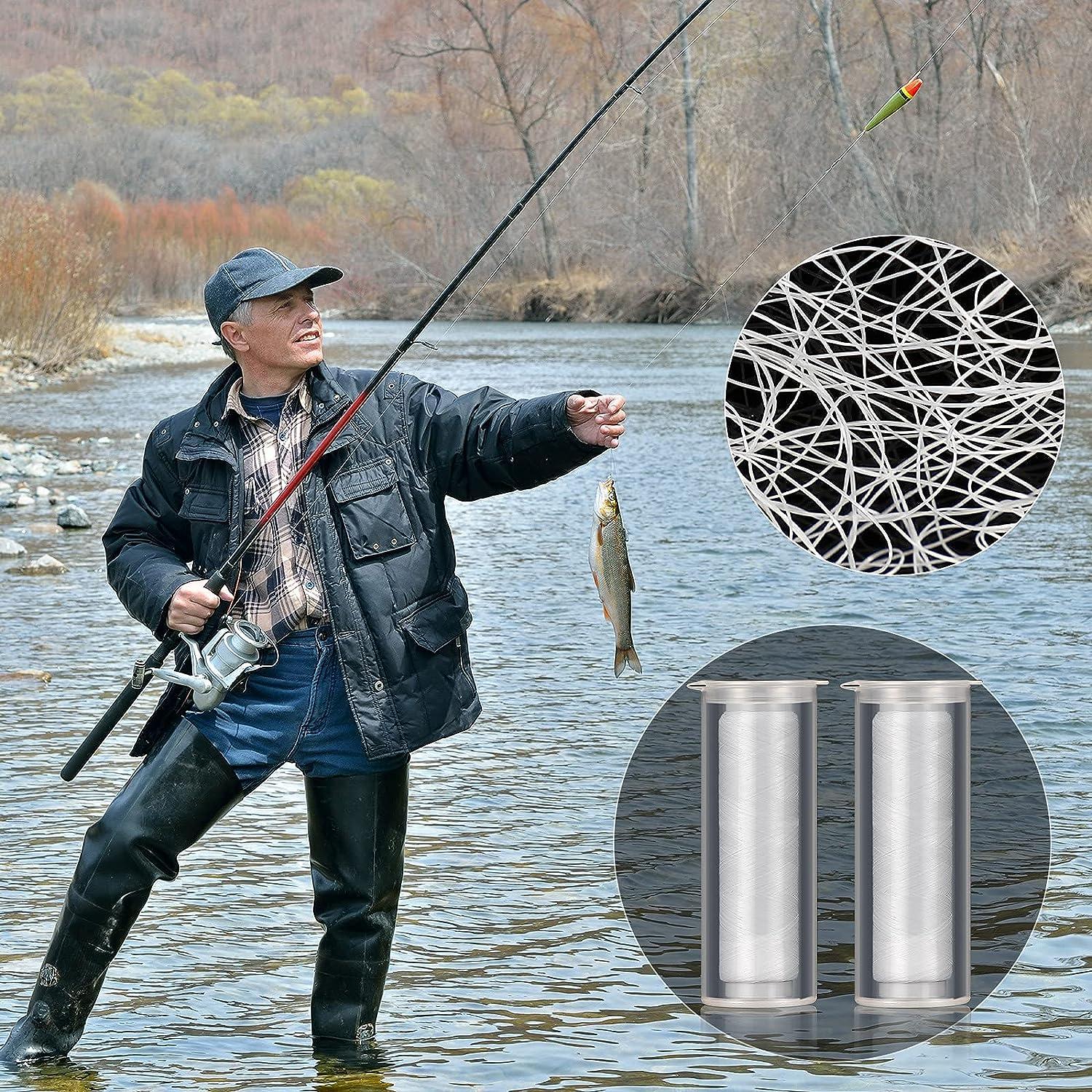 200m Invisible Fishing Bait Line High Tensile Nylon Bait Elastic
