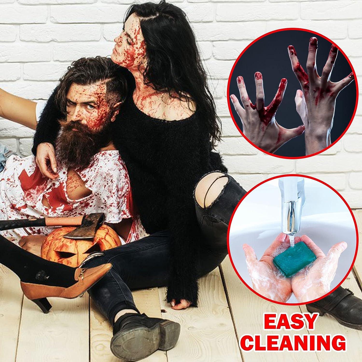 Halloween Simulation Fake Hand with Cloth Arm Realistic Bloody