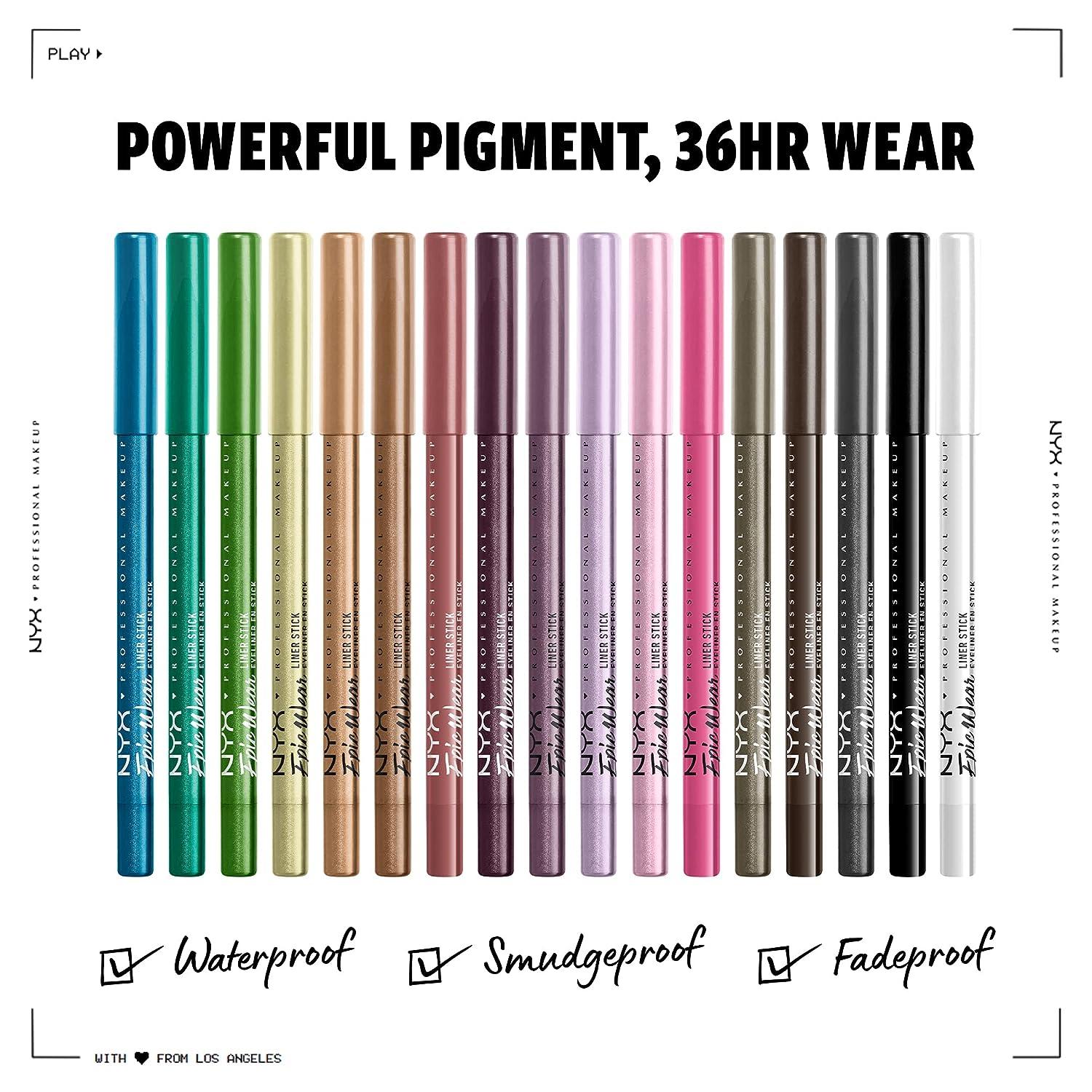 Brown - Long-Lasting Liner 07 Stick Eyeliner Deepest Epic MAKEUP Brown Deepest Pencil NYX Wear PROFESSIONAL