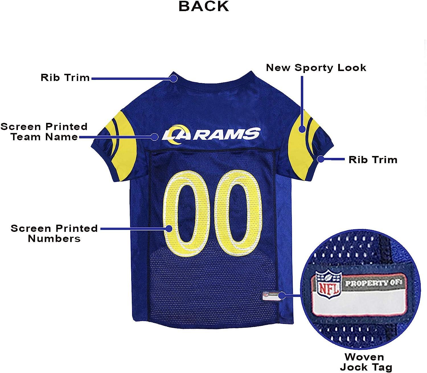 St Louis Rams NFL Dog Jersey