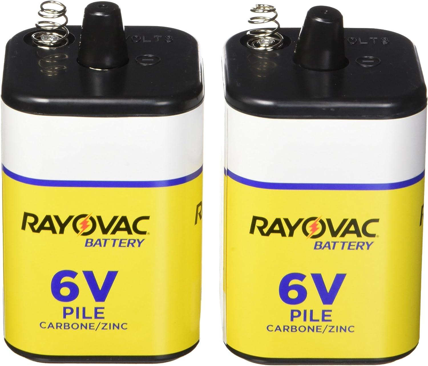 926 Pile 12V carbone-zinc à pour lanternes Rayovac Batteries Expert
