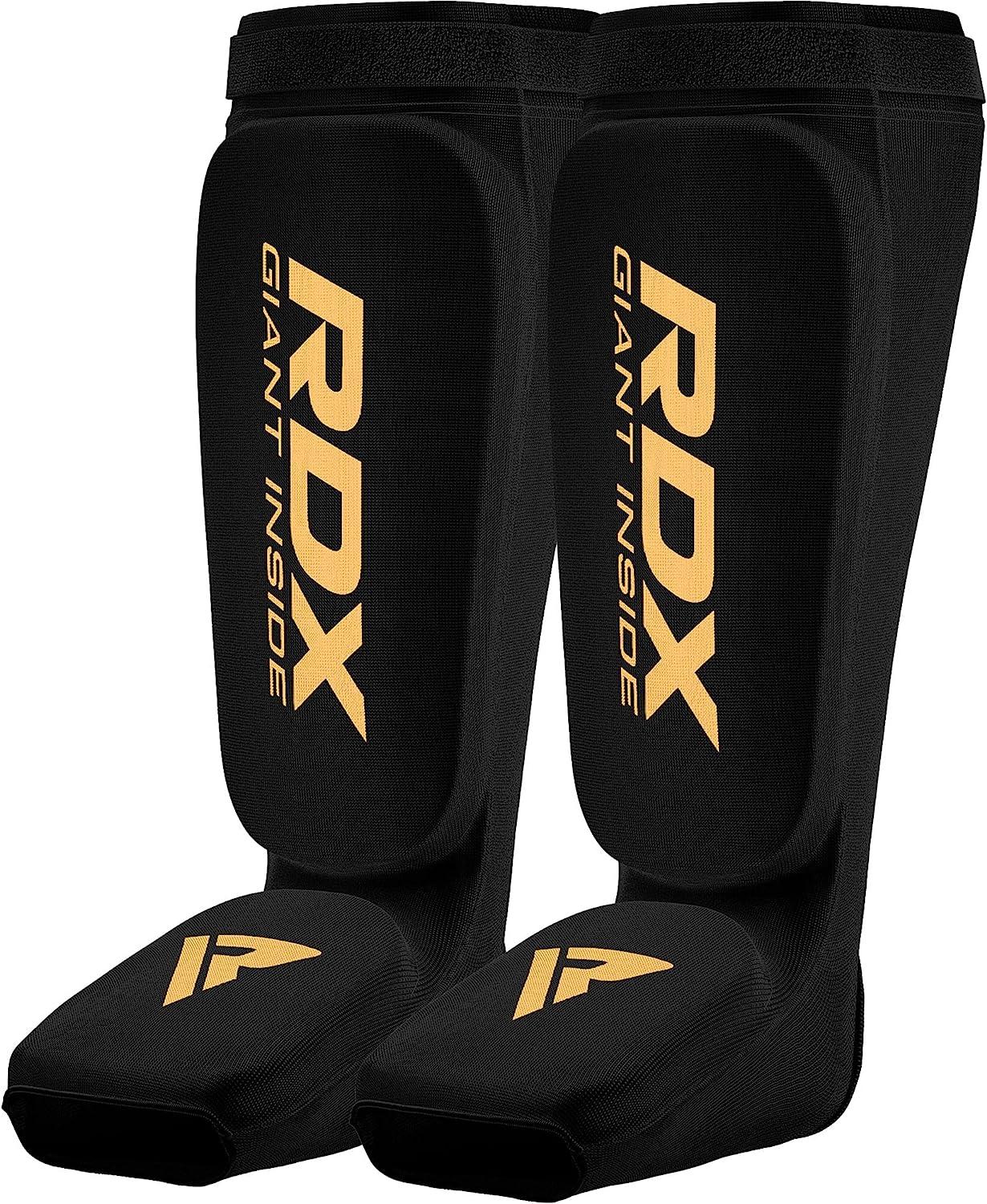 Cloth Shin & Instep Padded Guards - Kickboxing, Muay Thai Sparring Pro -  Victory Martial Arts