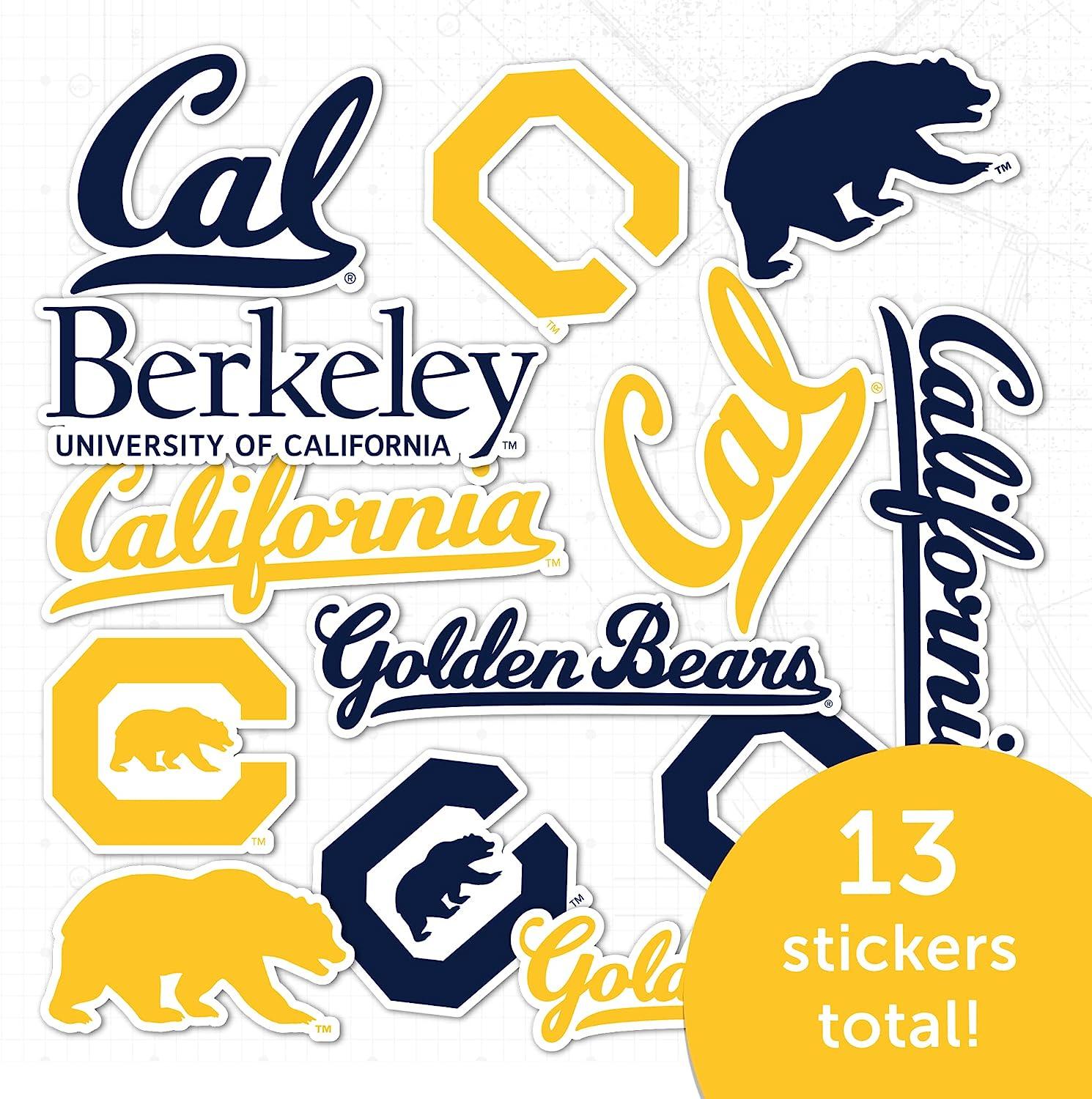 University of California Berkeley Sticker Golden Bears Cal UC Stickers