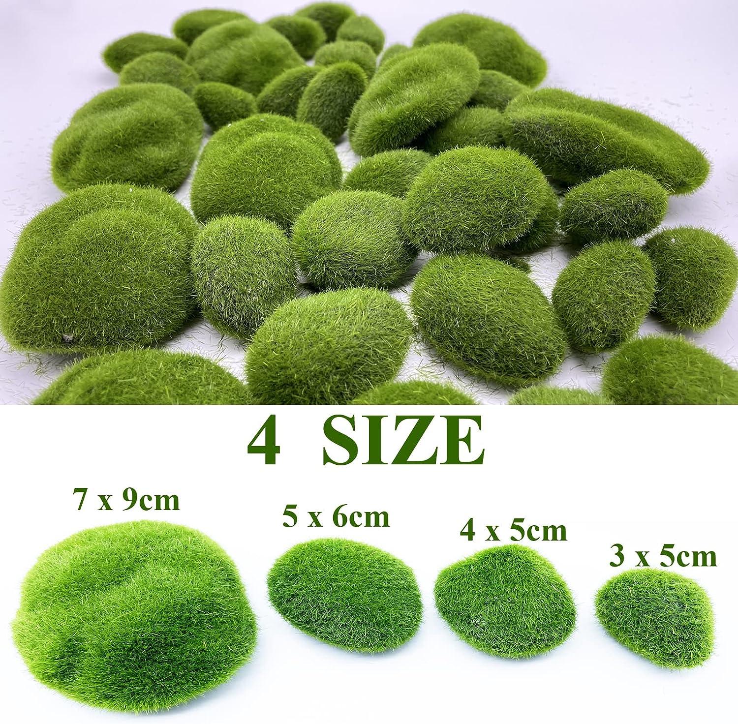 4 Green Moss Ball
