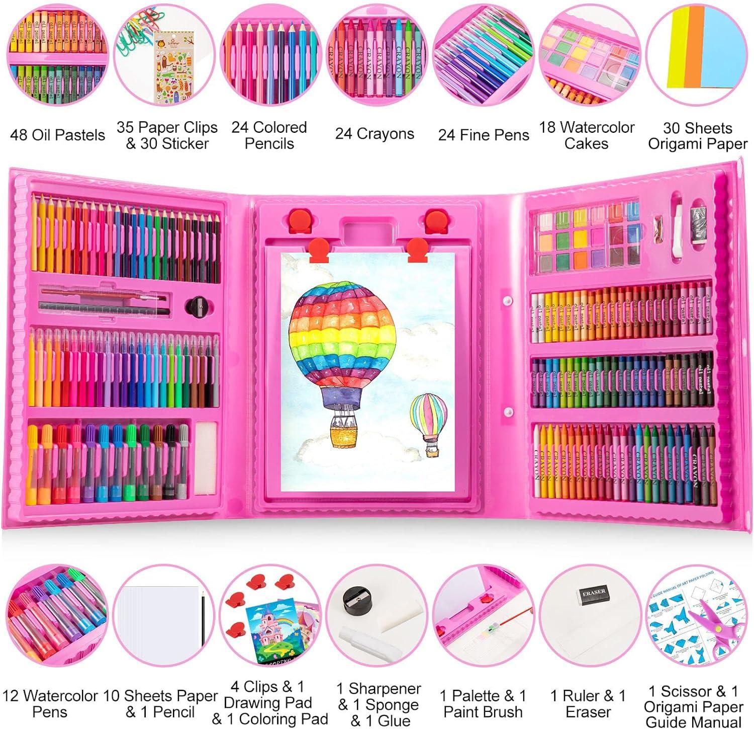 Kids Art Drawing Set Art and Craft Supplies Drawing and Painting Set Great  Birthday Gift for Boys Girls Children - 145 Pcs Art Set (Outer Space) :  Amazon.in: Home & Kitchen