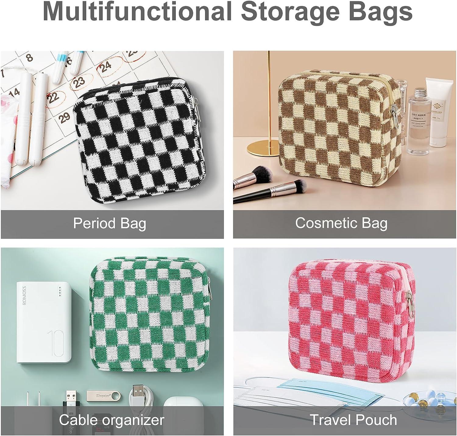 MSiwach Sanitary Napkin Storage Bag Zipper Nursing Pad Holder Tampon Bag  Pink : Amazon.in: Health & Personal Care