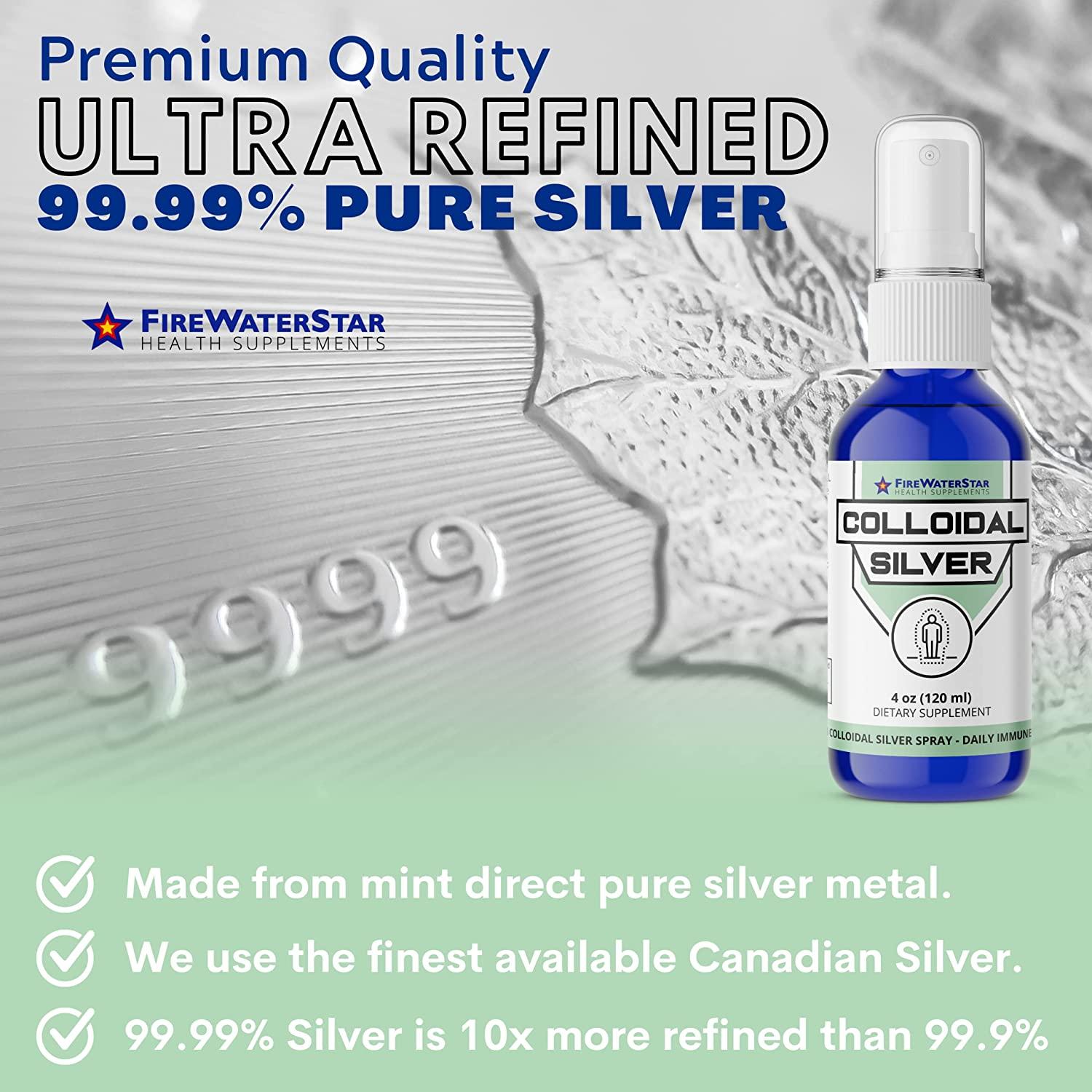 Liquid Colloidal Silver 500 PPM - Fort Wayne Custom Rx Store