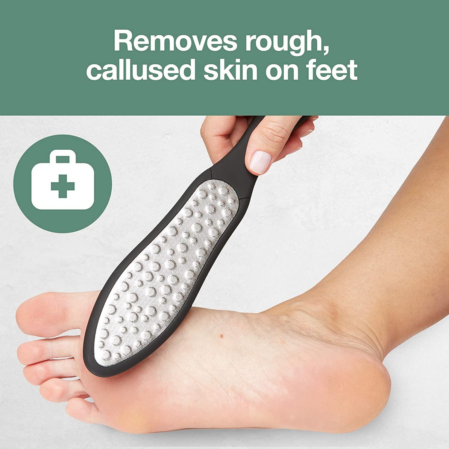 Foot Rasp Callus Remover Three Sided Durable Foot Files Scrubber Hard Dead  Skin Removal Feet Buffer Fine Salon Pedicure Tools - AliExpress