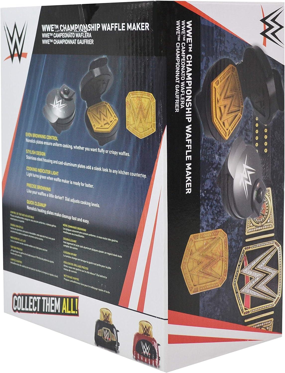 Uncanny Brands WWE Championship Belt 2 QT Slow Cooker- Removable Ceramic  Insert Bowl