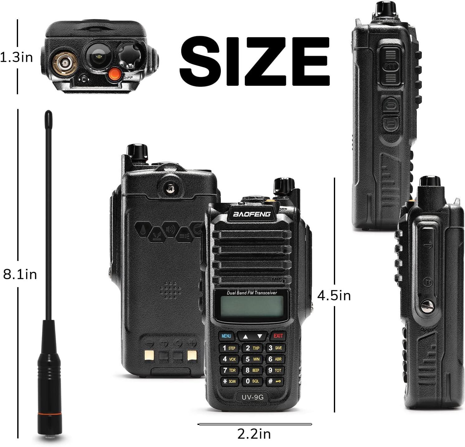 UV-9R Dual Band Radio - Baofeng