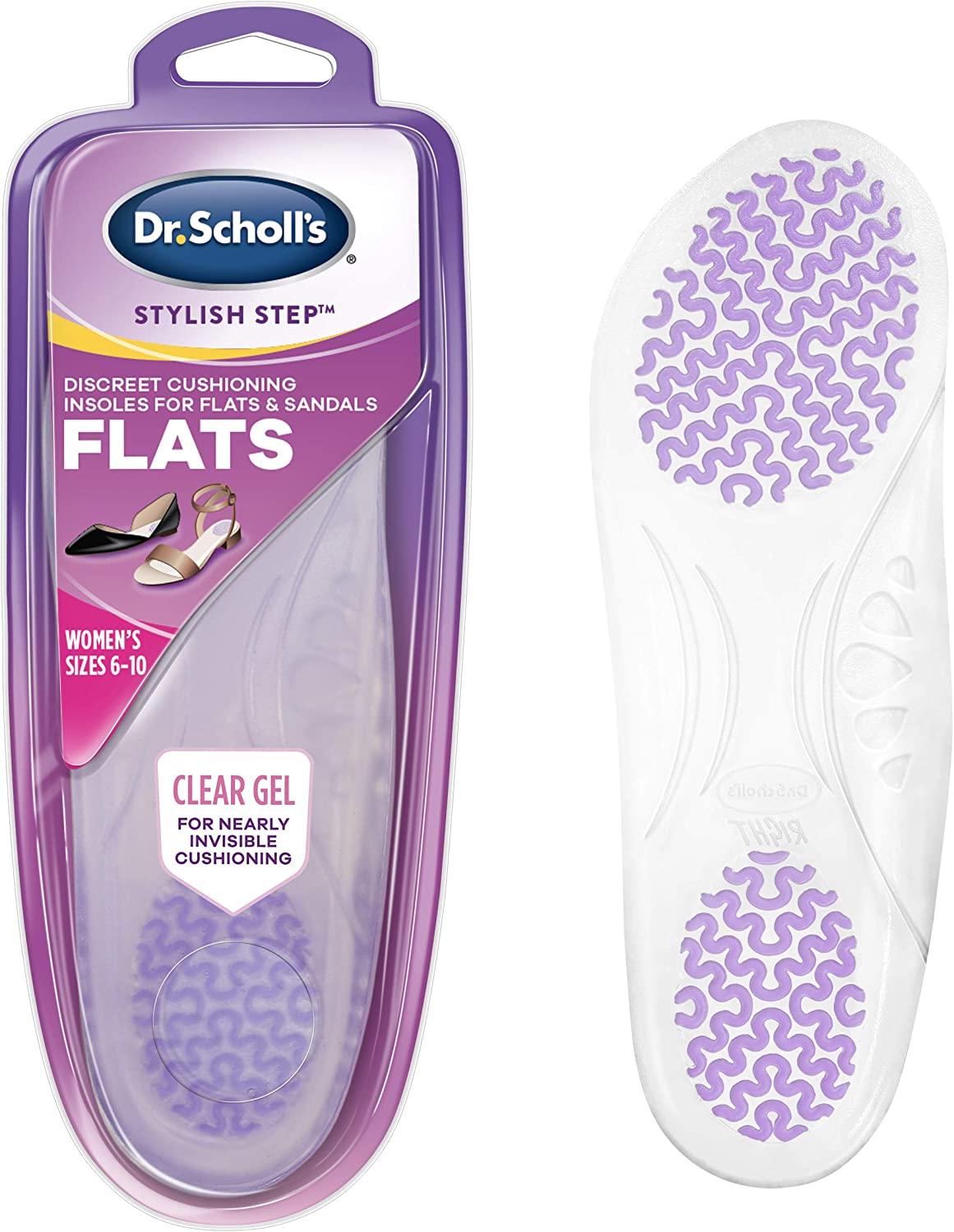 Dr. Scholl's Cushioning Insoles for Flats and Sandals, All-Day