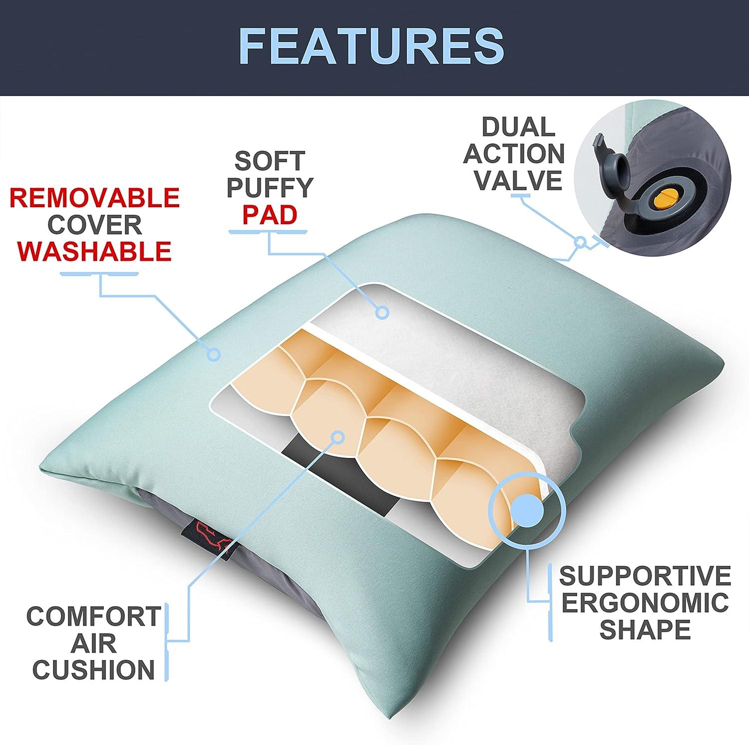 Small Inflatable Lumbar Support Cushion