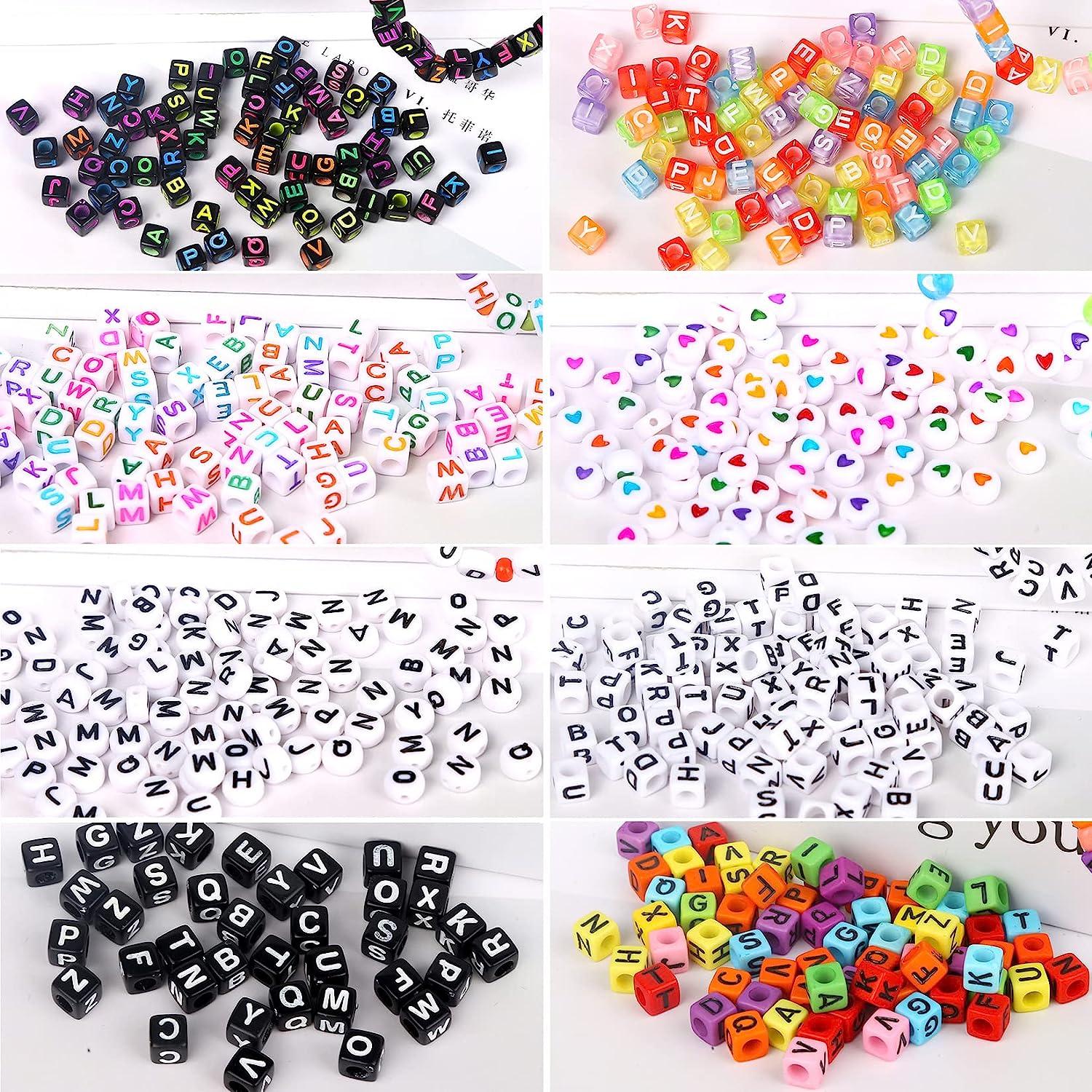 Alphabet Letters Beads, Name Bracelet Beads, Letter Kit, Full Alphabets,  Name Initial 8 Mm, Bracelet Earring Rosary Bead Tasbih Making - Etsy