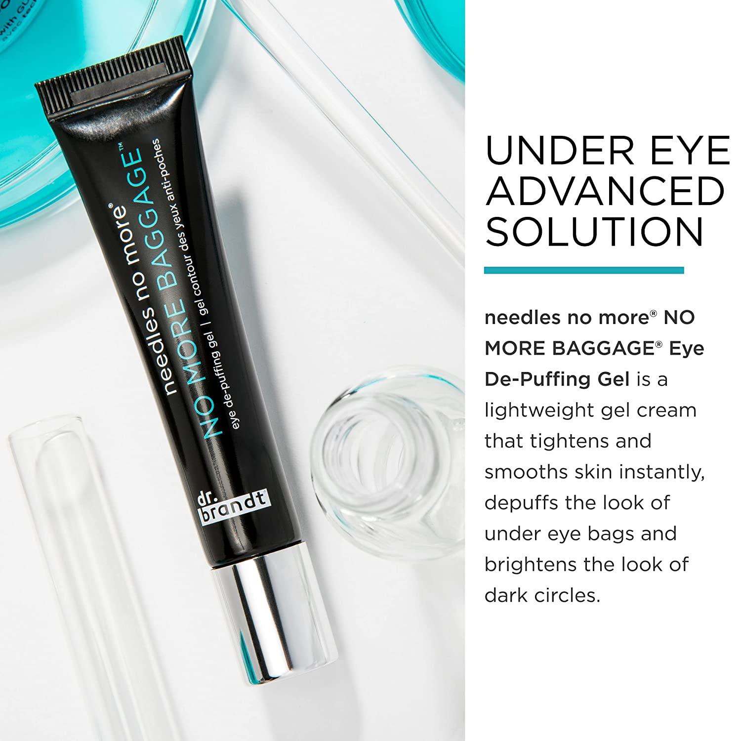 Would you try this? Keep reading for 25% off! How does @drbrandt No More  Baggage Eye Gel work to depuff the eyes and tighten and smoothes