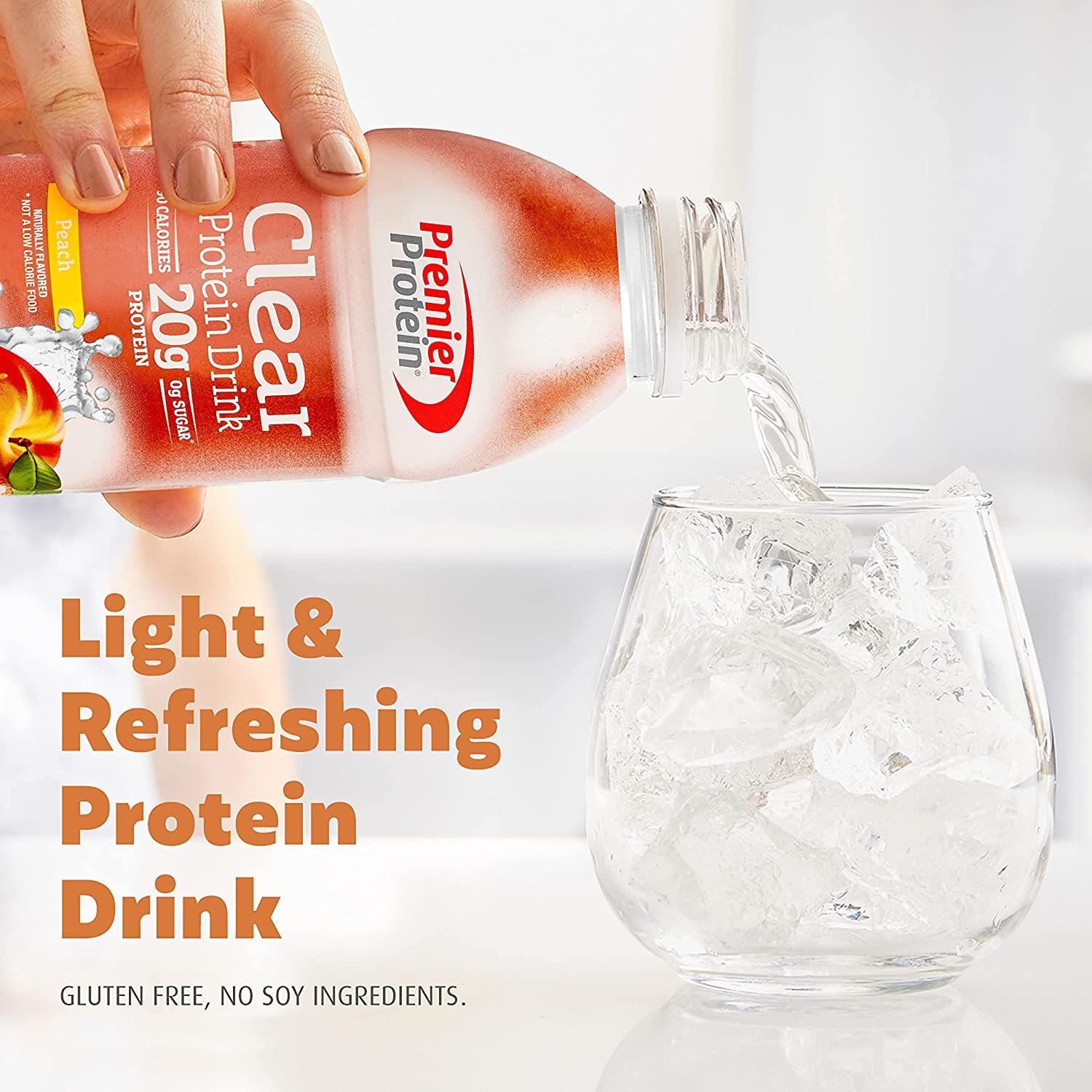 Premier Protein Premier Clear Protein Drink Peach (12/16.9 Fl Oz