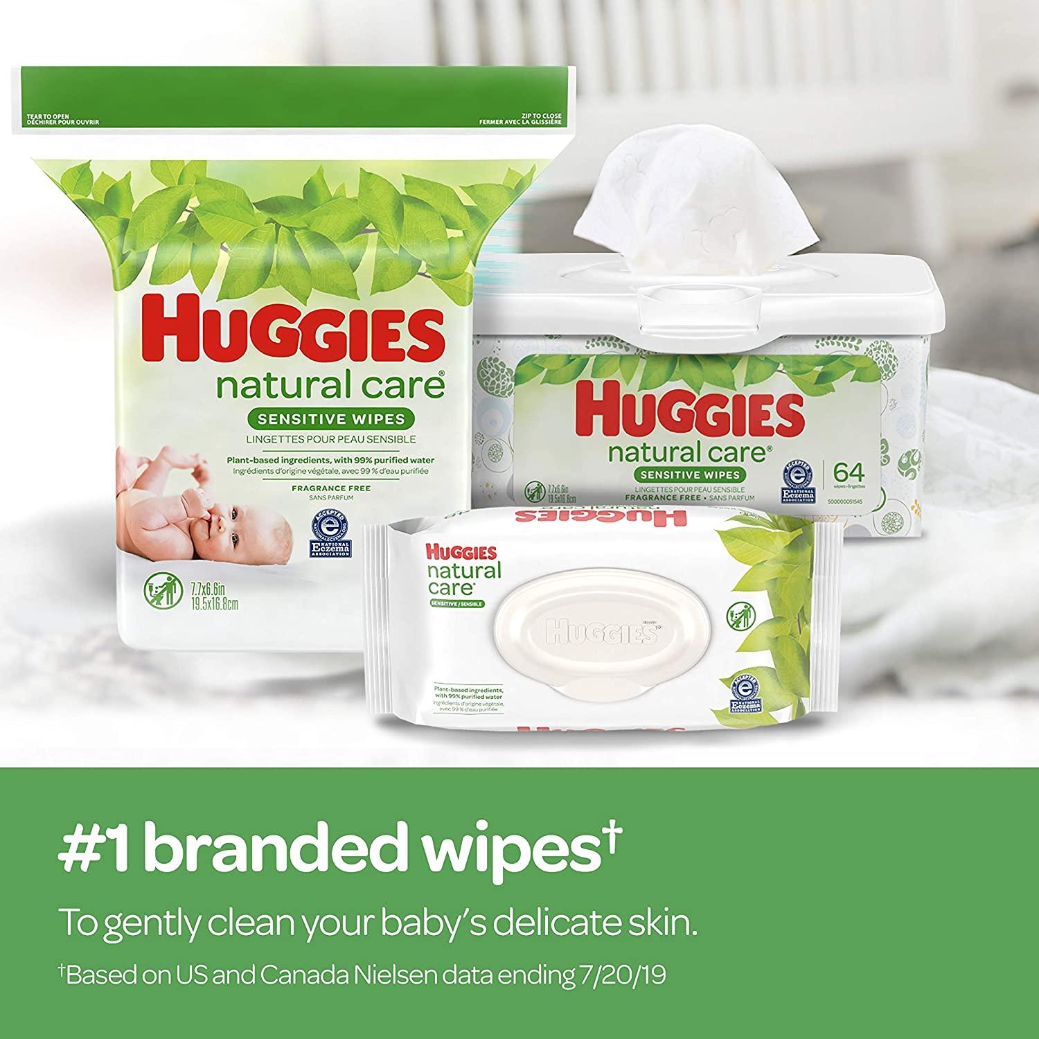 Huggies Pure Extra Care Baby Wipes - 1 Pack