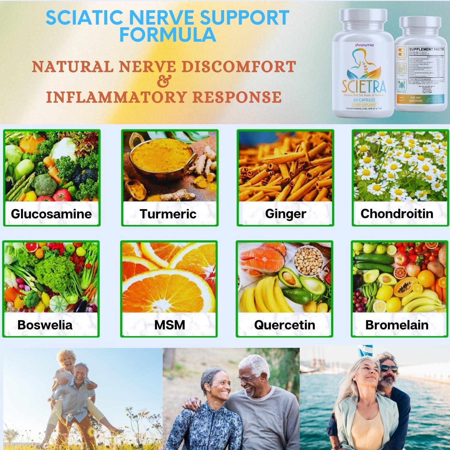 Sciatic Nerve Health Support Natural Nerve Support Nerve