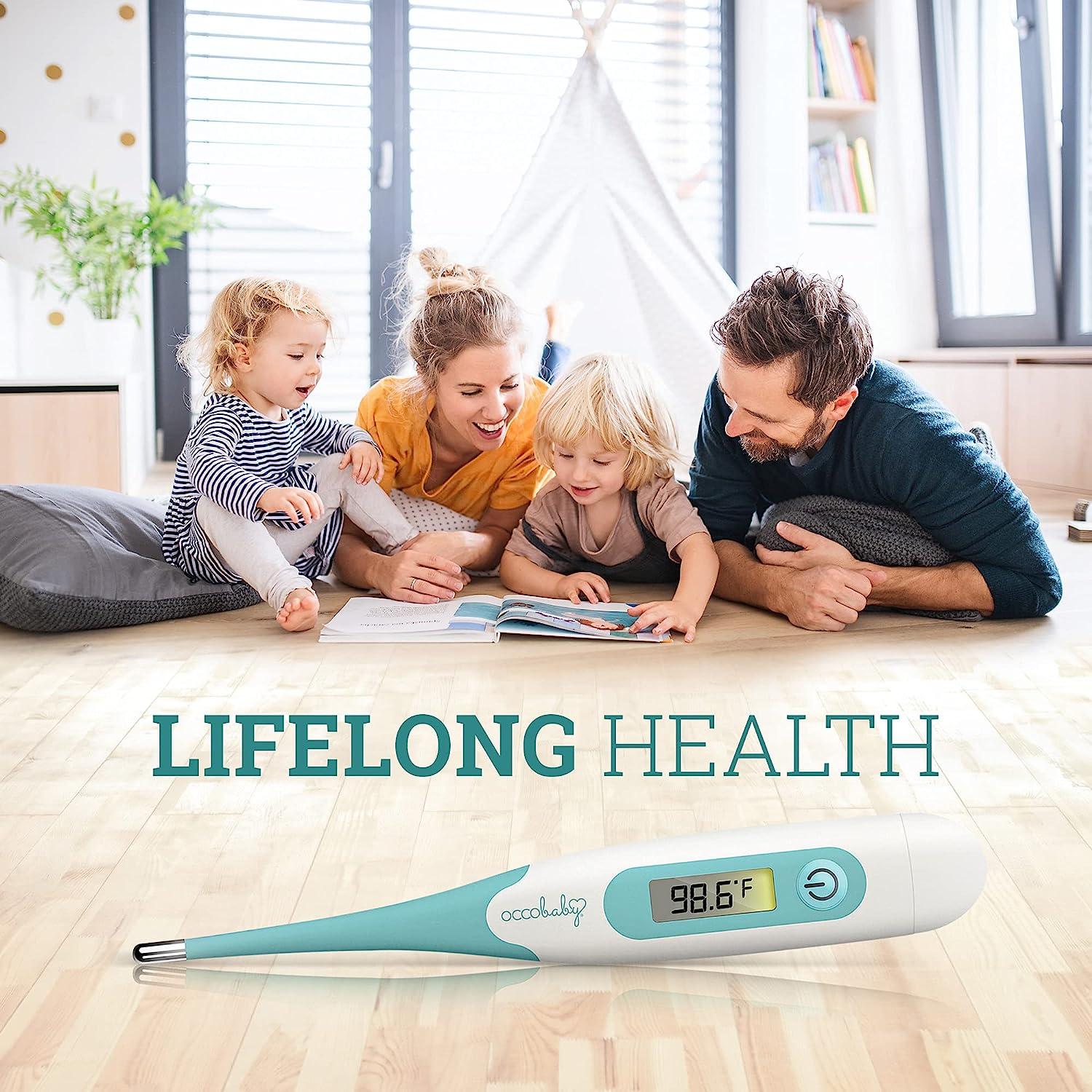  Dreambaby Clinical Digital Oral Thermometer - Accurate  Temperature Reading in 30 seconds - With Fever Alert Sound Feature -  Suitable for Infants, Toddlers & Adults - Blue - Model L318 : Oral  Thermometers : Baby