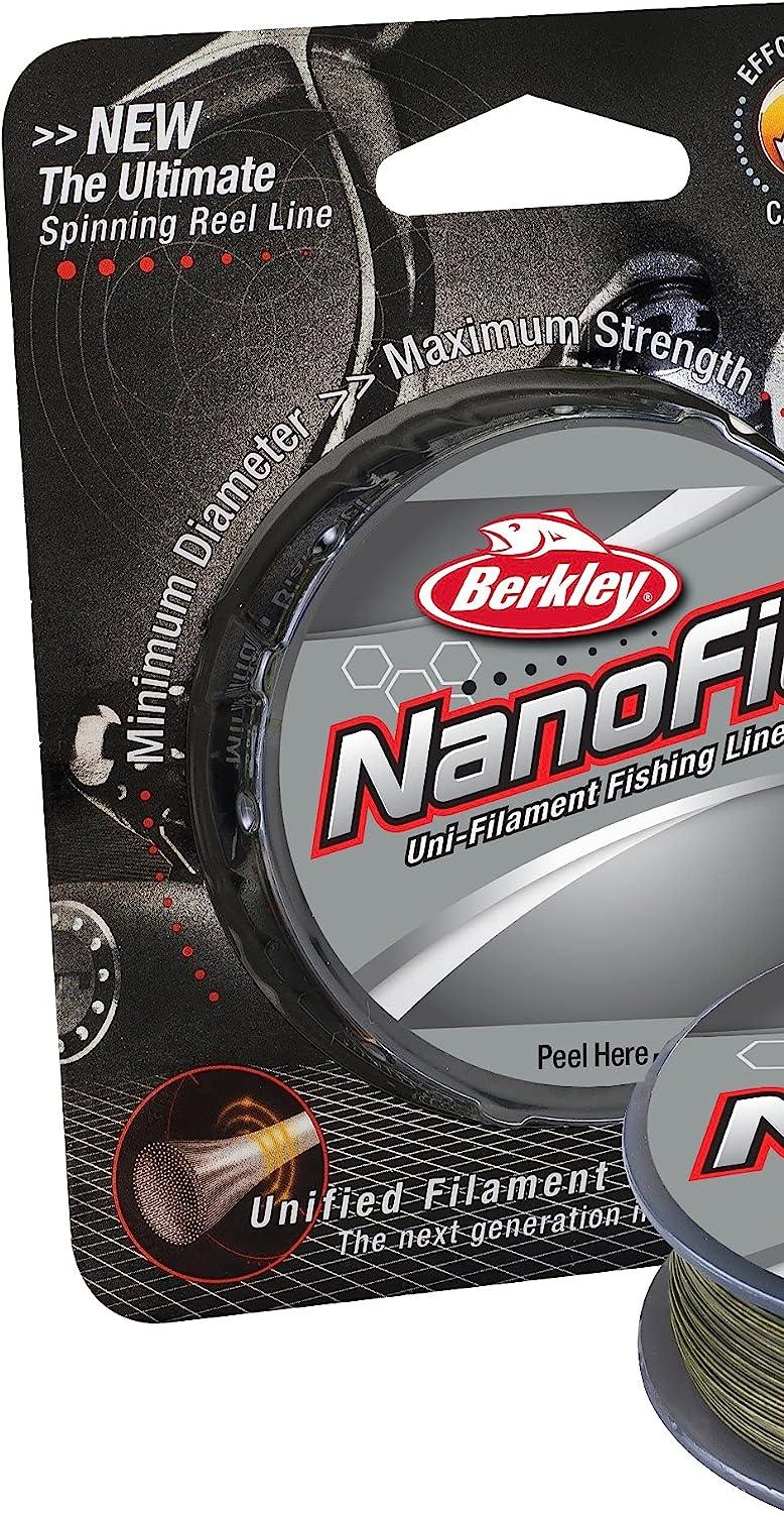 Berkley NanoFil Uni-Filament Fishing Line 150 Yards Low-Vis Green