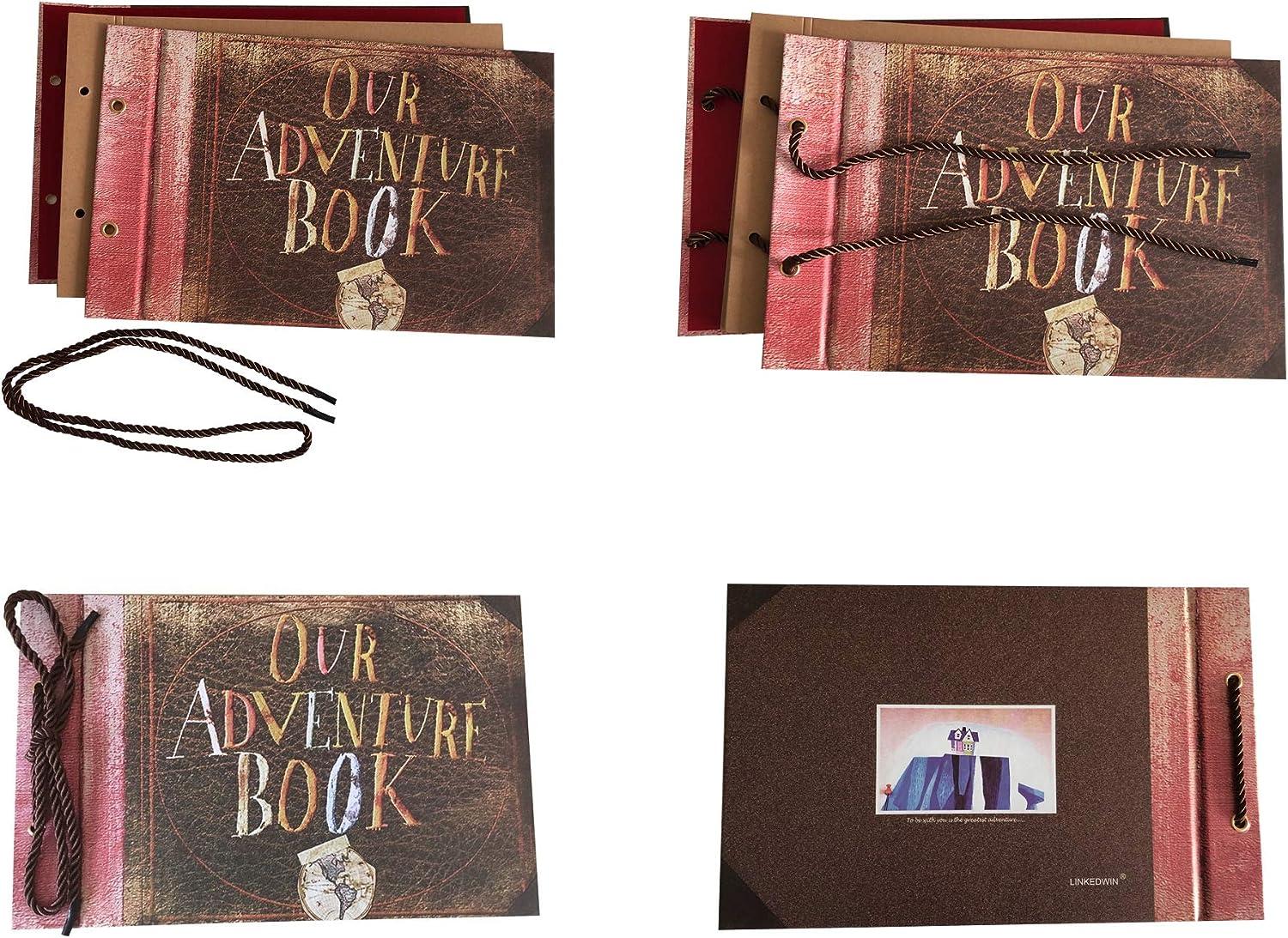 Our Adventure Book Scrapbook, Wedding Album, Unique DIY scrapbook, 80 Pages