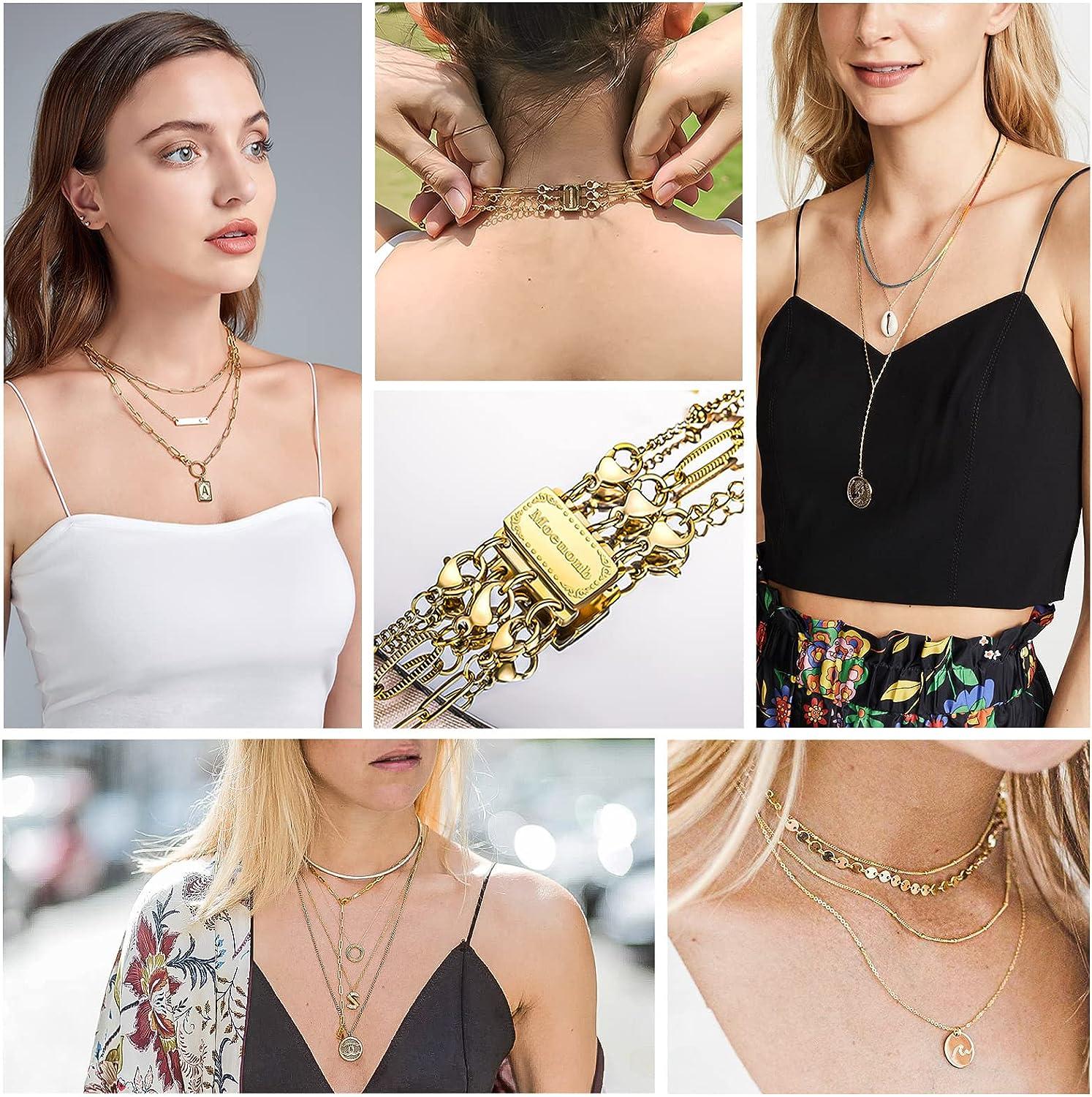 Buy Necklace Multi-layer Necklaces Layering Clasp Separator