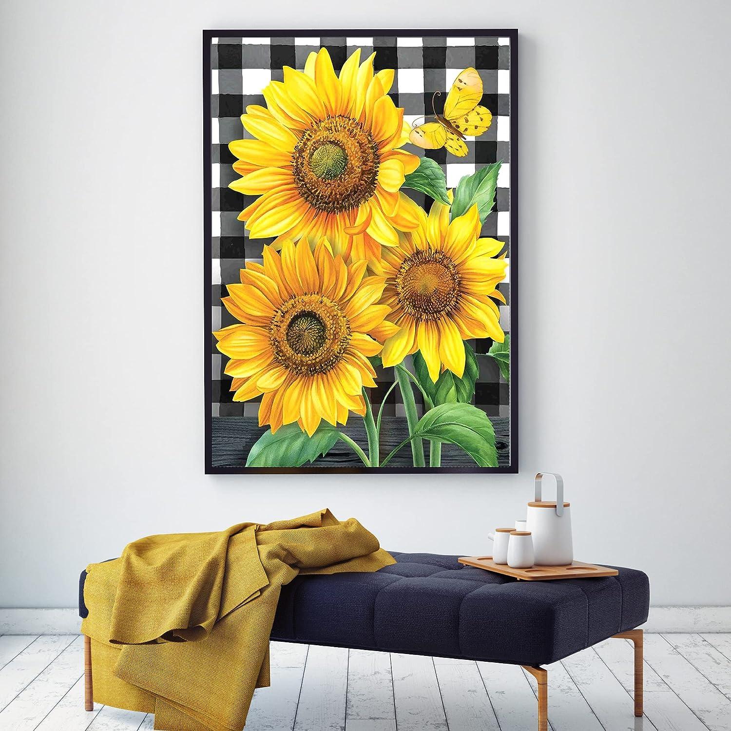 Aesthetic Sunflowers - 5D Diamond Painting 