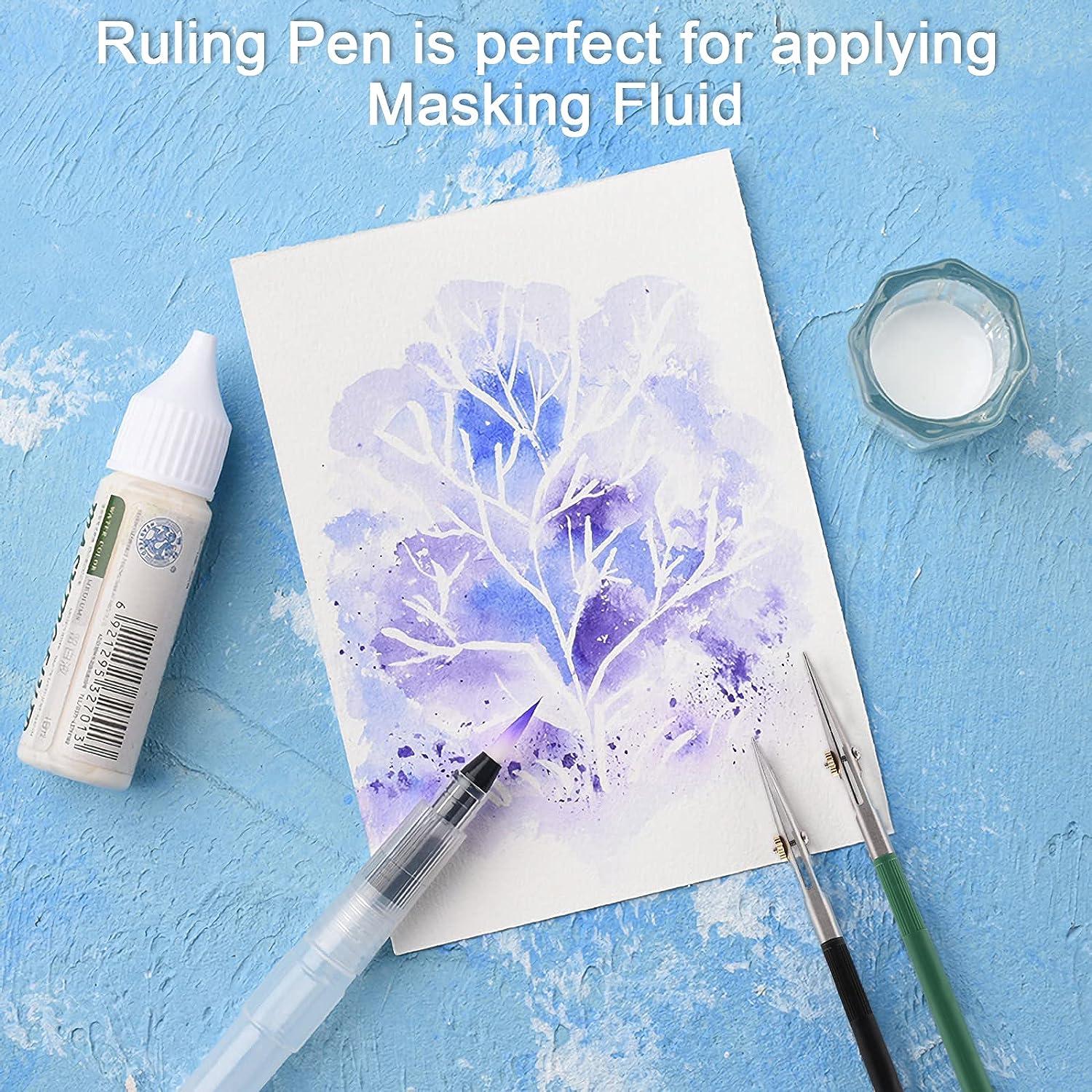 Ruling Pen for Masking Fluid Perfect for Fine Line Drawing Technical