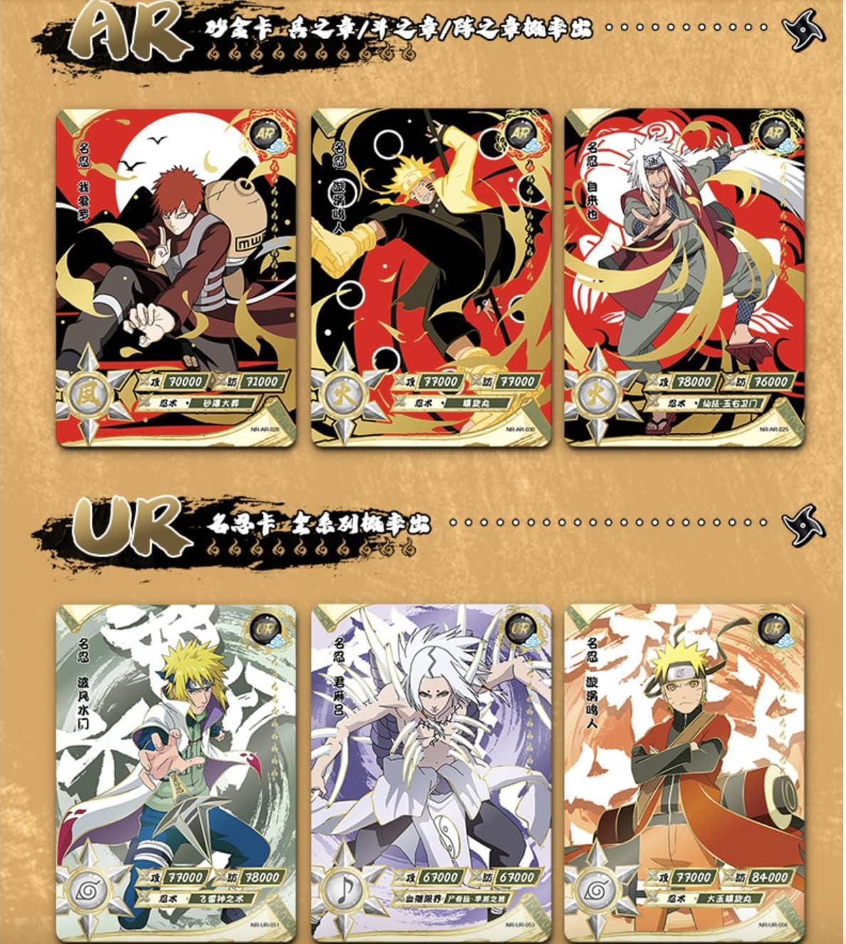 AW Anime WRLD NarutoNinja Cards Booster Box - Official Anime CCG 