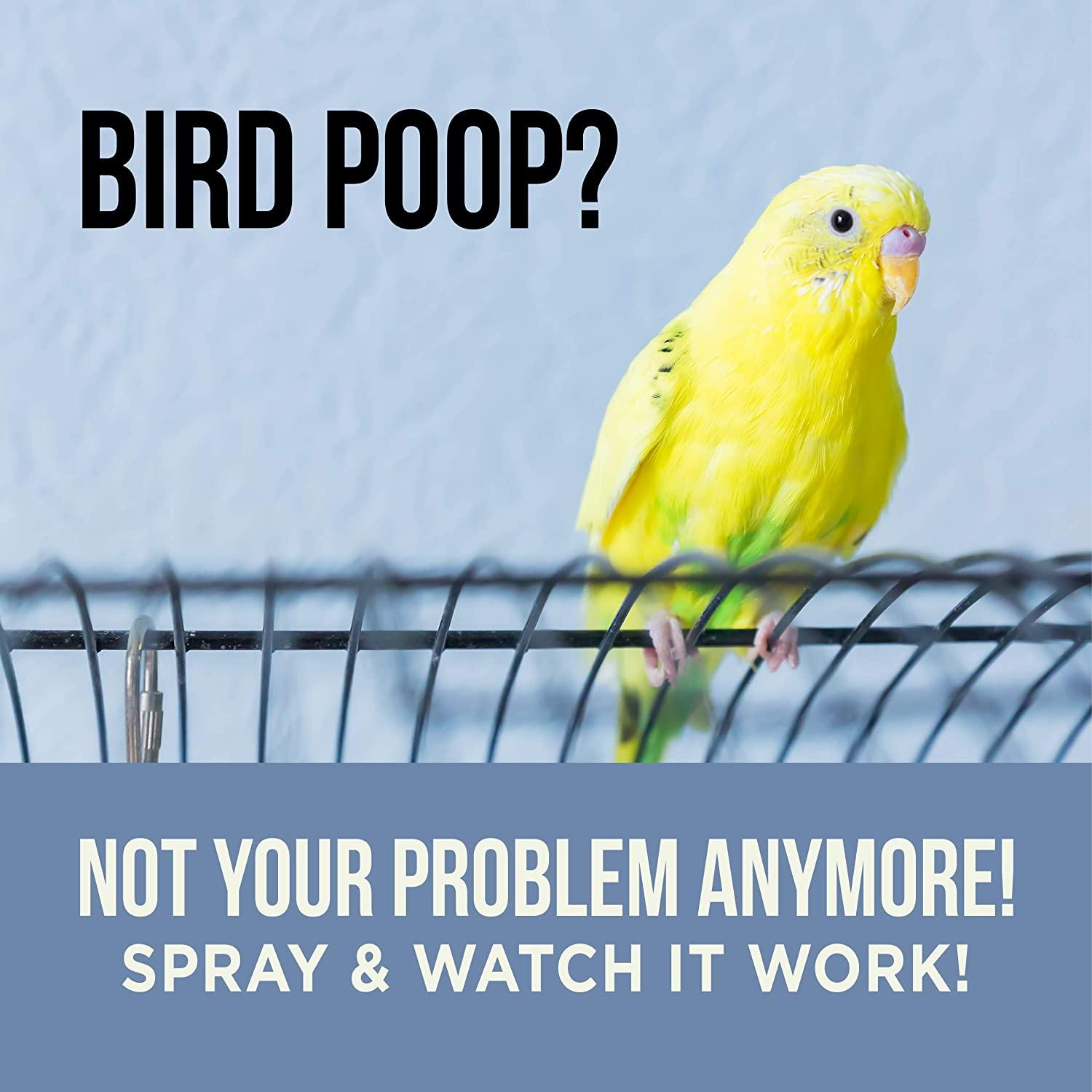 Natural Rapport Bird Cage Cleaner - The Only Bird Cage Cleaner You