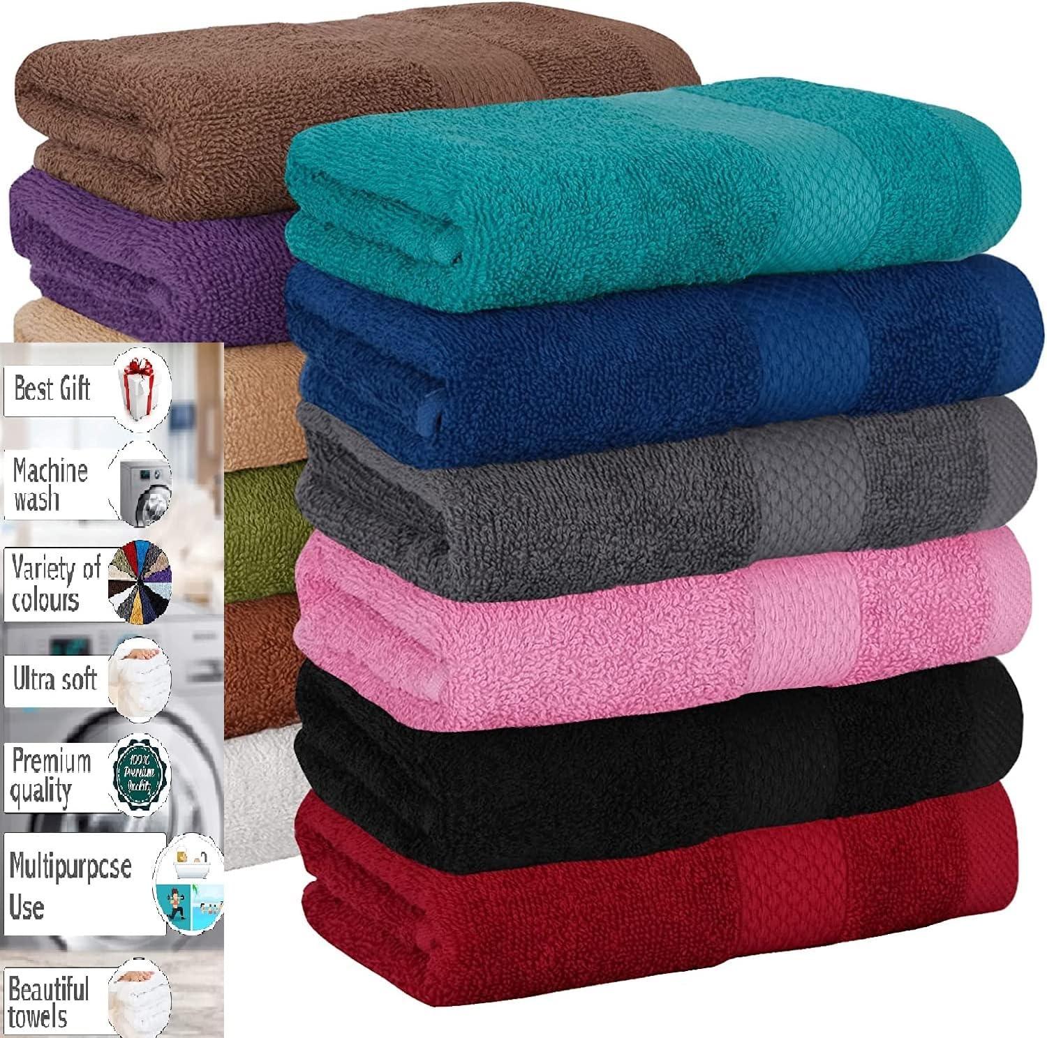  BAKN 12-Pack 100% Cotton White Quality Bar Towels