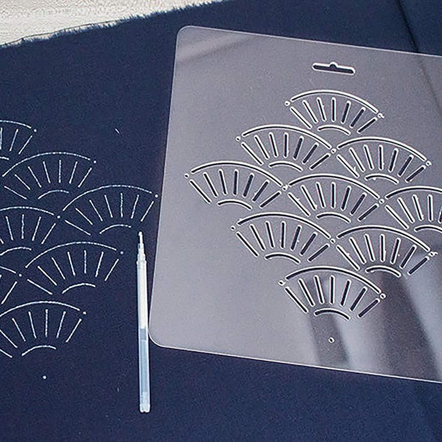 Acrylic Stencil for Sashiko Stencil Quilting Stencil 