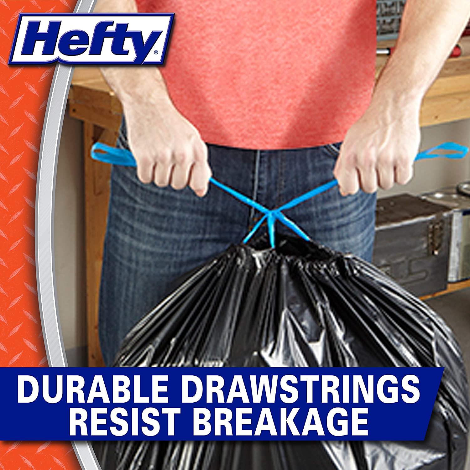 Hefty Strong Large Trash Bags, 30 Gallon, 74 Count India