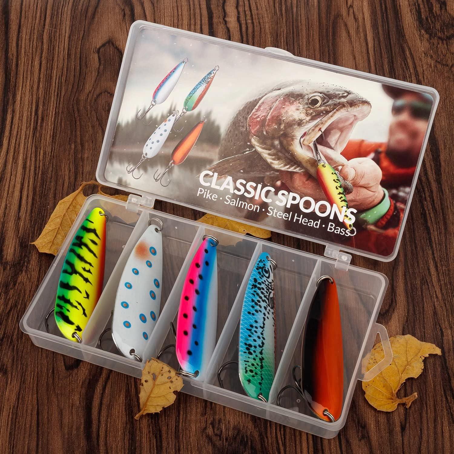  THKFISH Fishing Lures Fishing Spoons Trout Lures