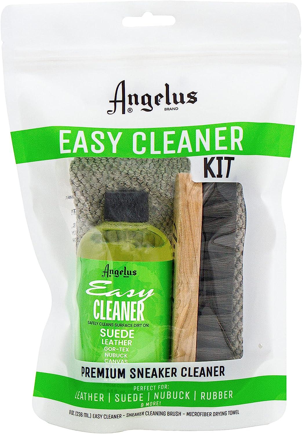 Angelus Shoe Cleaning Brush Premium Hog Bristle Sneaker Cleaner Brush 5
