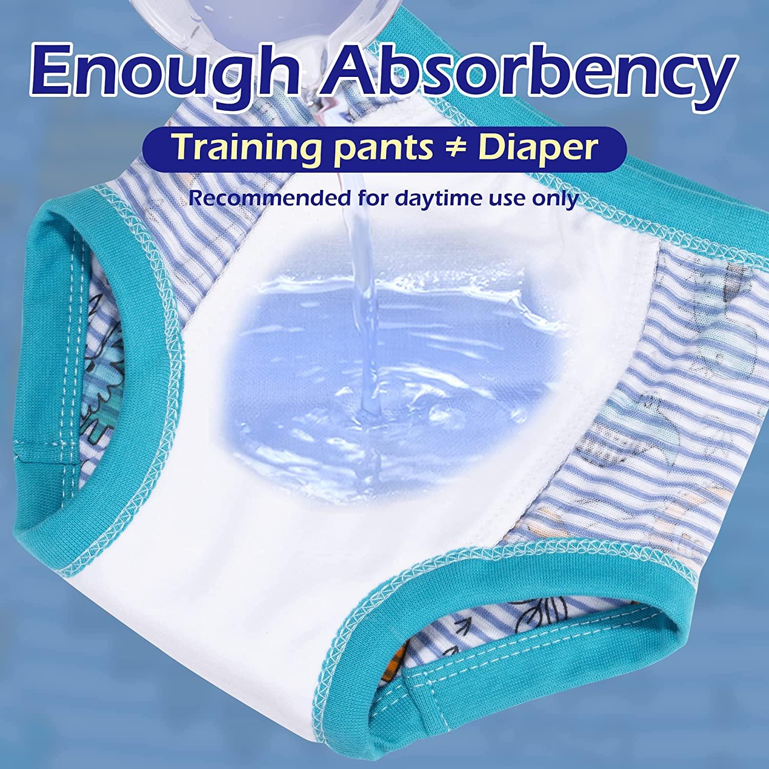 BIG ELEPHANT Toddler Potty Training Pants Baby Boys Cotton Underwear 10  Pack : : Baby