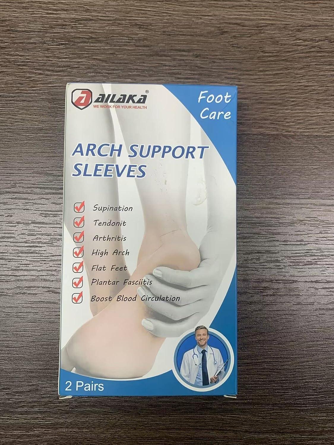 Foot Care Plantar Fasciitis Arch Support Sleeves for foot pain