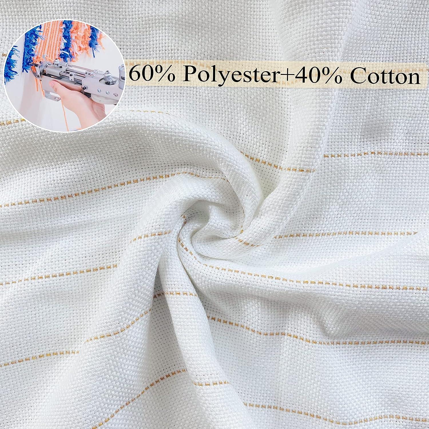 100% Cotton Monks Cloth For Tufting And Punch Needle - Perfect For