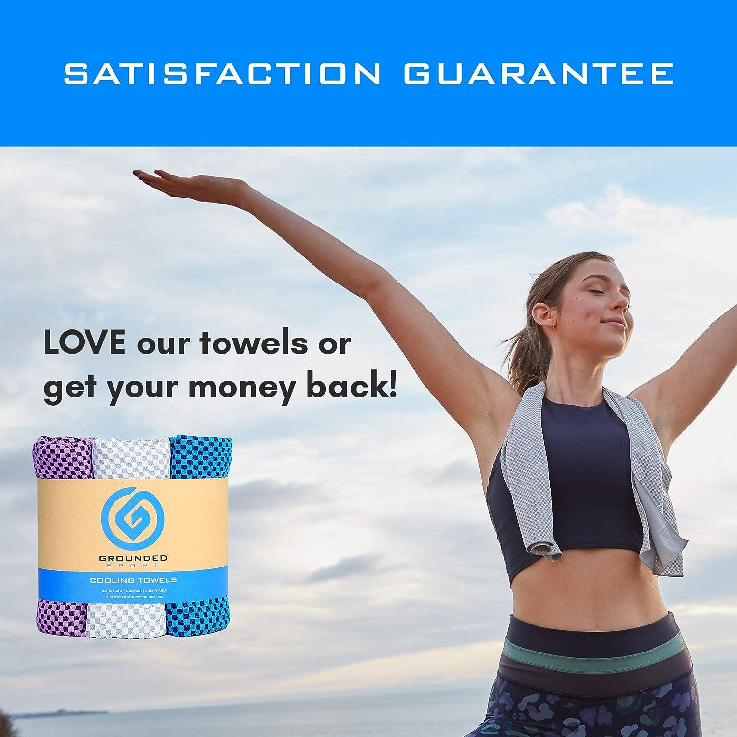 Cooling Towels 3 Pack - Lightweight Microfiber Towel for Gym