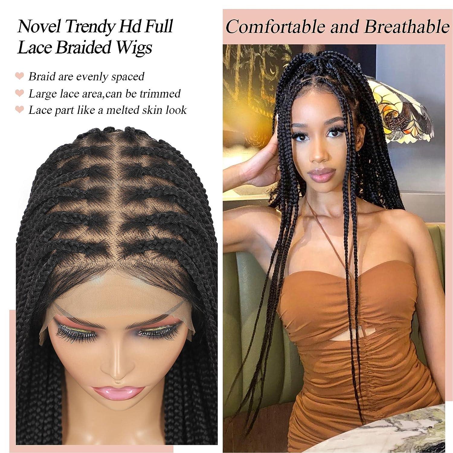 Lace Frontal Braids Wig - Trendy Wigs Gallery