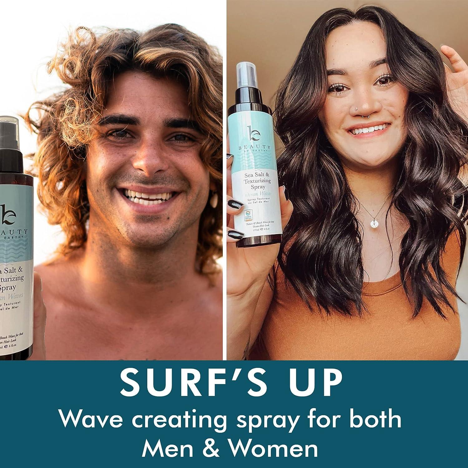 Sea Salt Spray for Hair Men & Women - Beach Waves Spray Hair Texturizer  Hair Spray for Fine Hair Texturizing Spray for Hair Texture Spray for Hair  Volumizing Spray Sea Salt Spray
