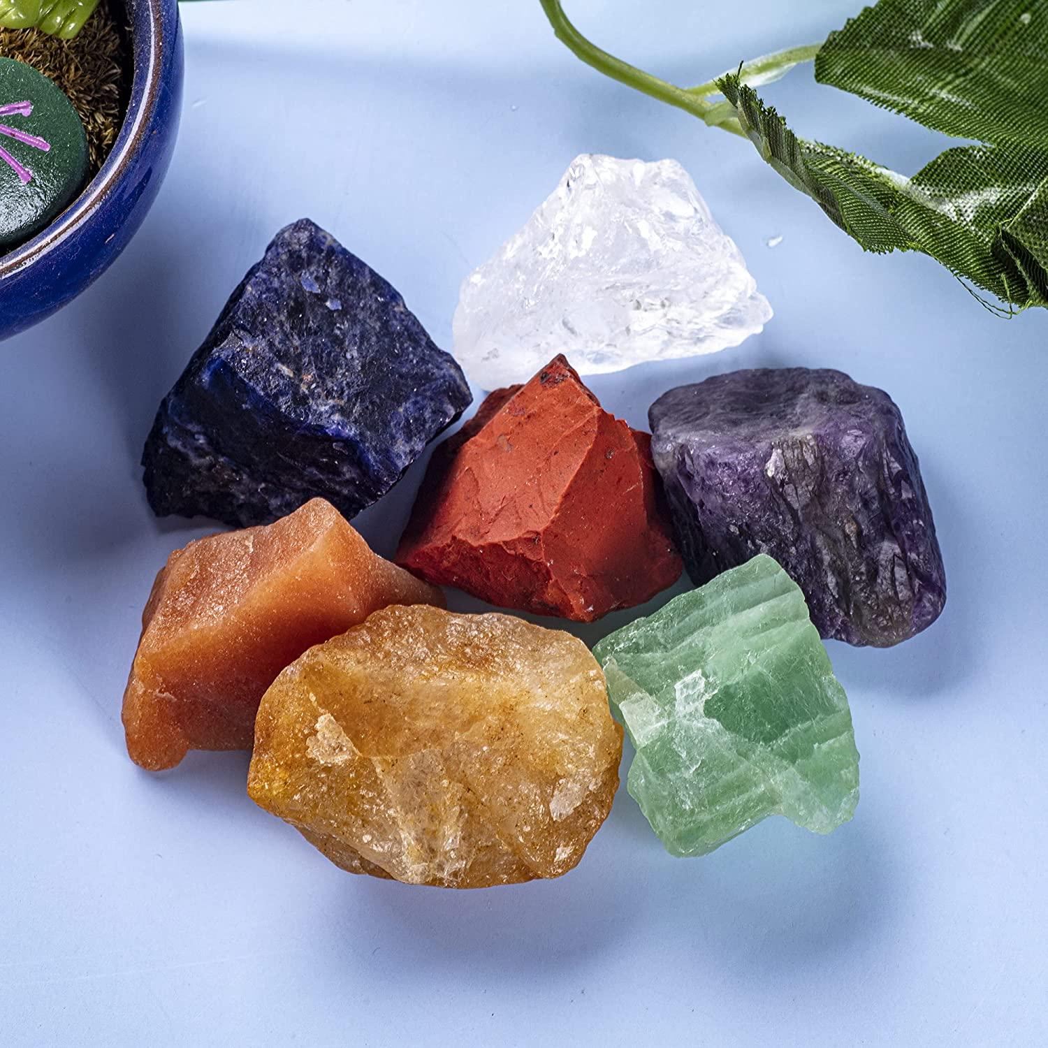 7 CHAKRA Crystals Set – Raw Natural Healing Crystals Collection Rough  Gemstones - La Paz County Sheriff's Office Dedicated to Service