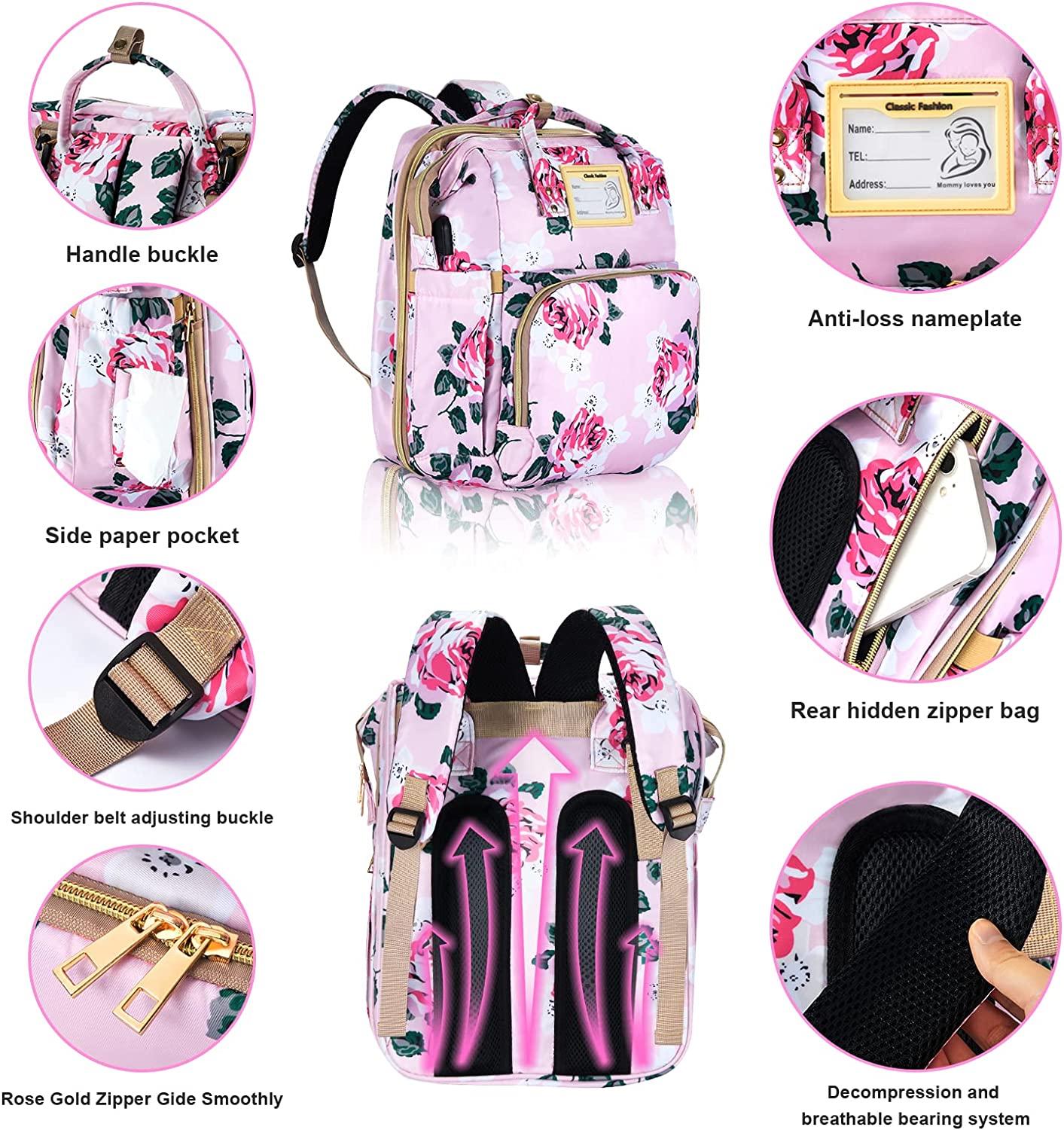 Girls' Diaper Bags: Cute Baby Bags For Changing Your Little Girl On the Go