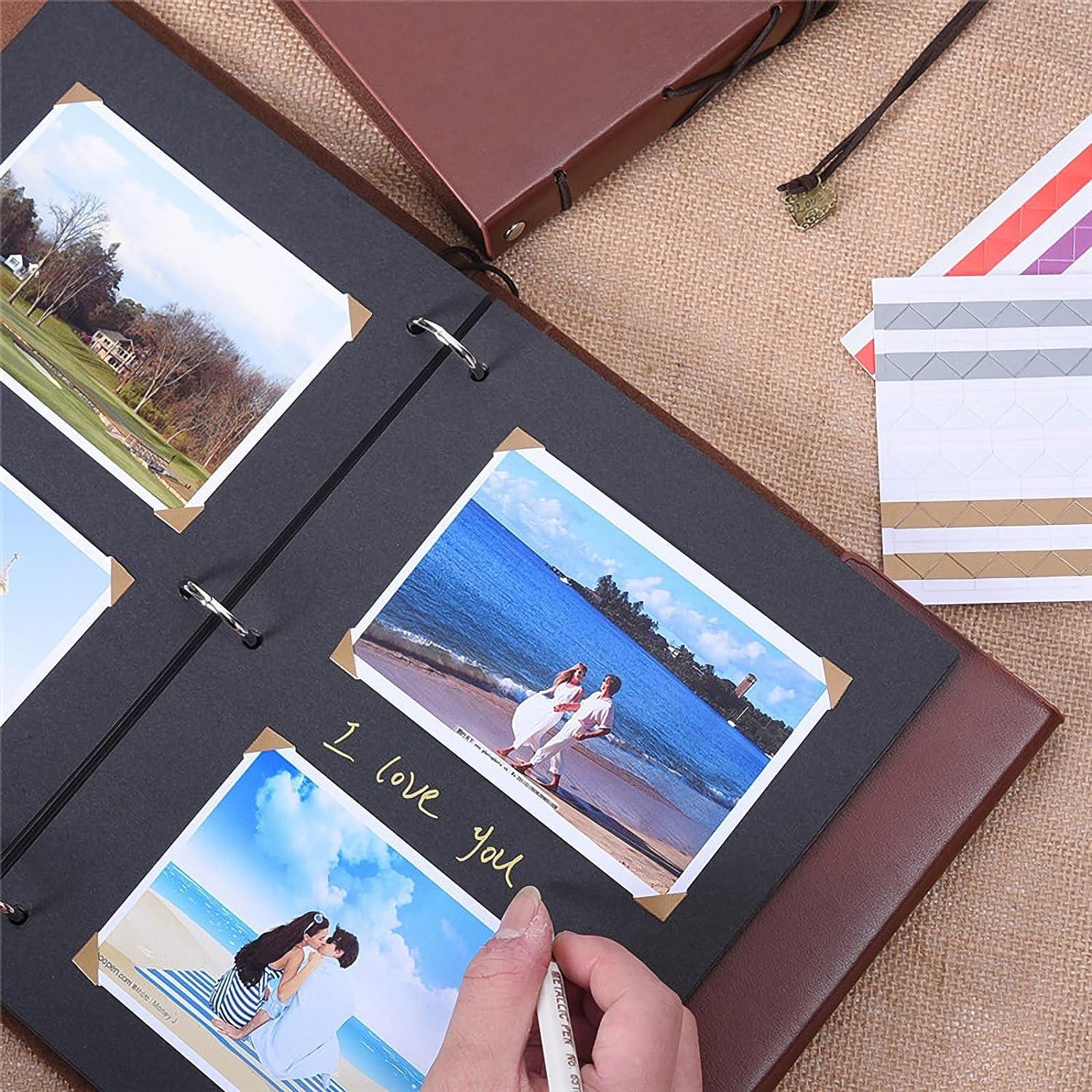 Handmade Scrapbook Memory Book Album AWedding Holiday Story can