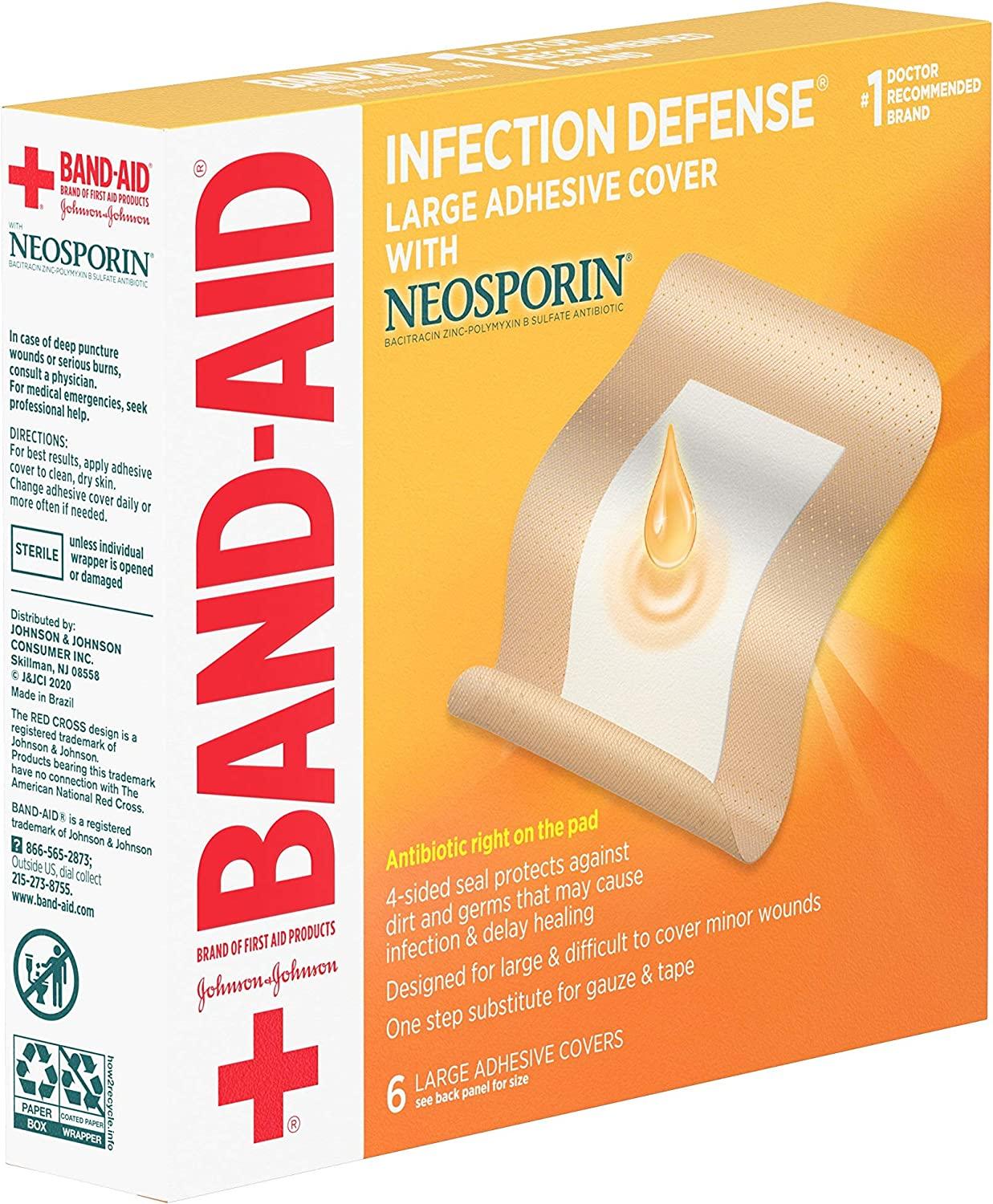 Johnson & Johnson 005567 Band-Aid Brand Adhesive Bandages with Neospor –  woundcareshop