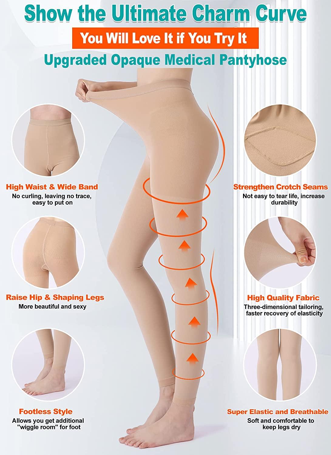 Compression Pantyhose Women Medical Stockings Varicose Veins,Nurse,Teacher  Hose